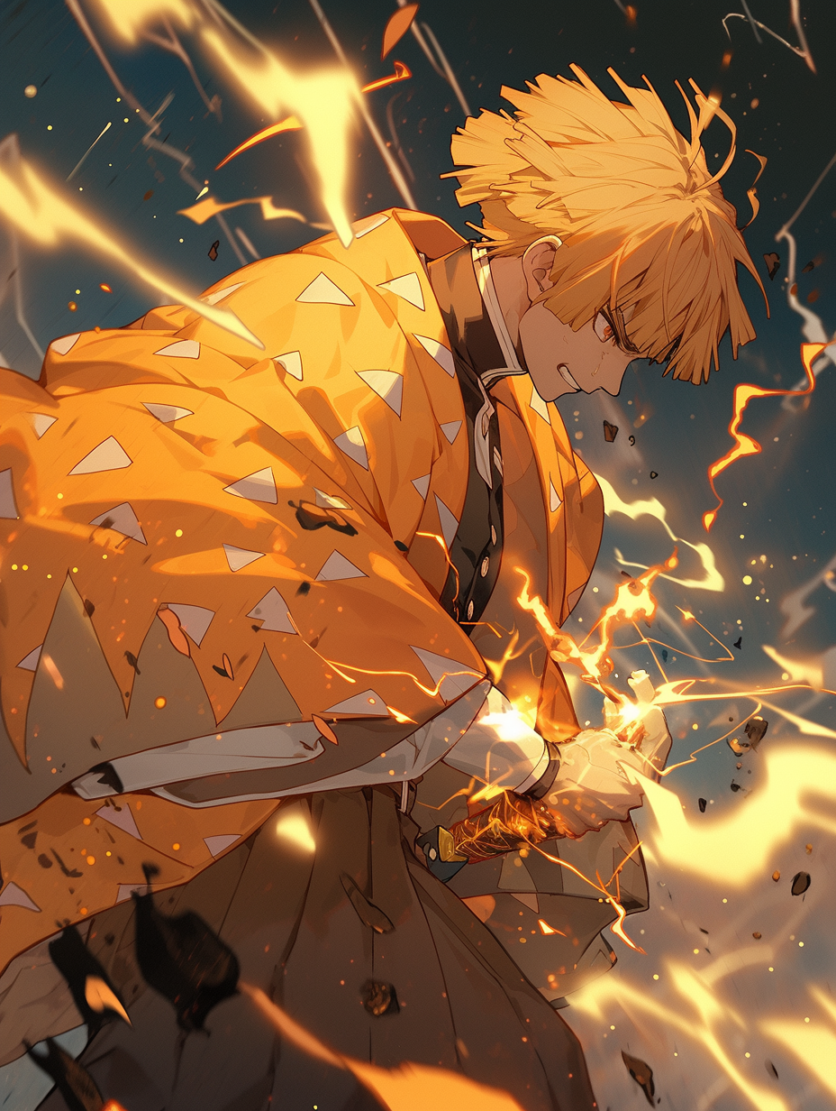 鬼灭之刃头像分享-我妻善逸