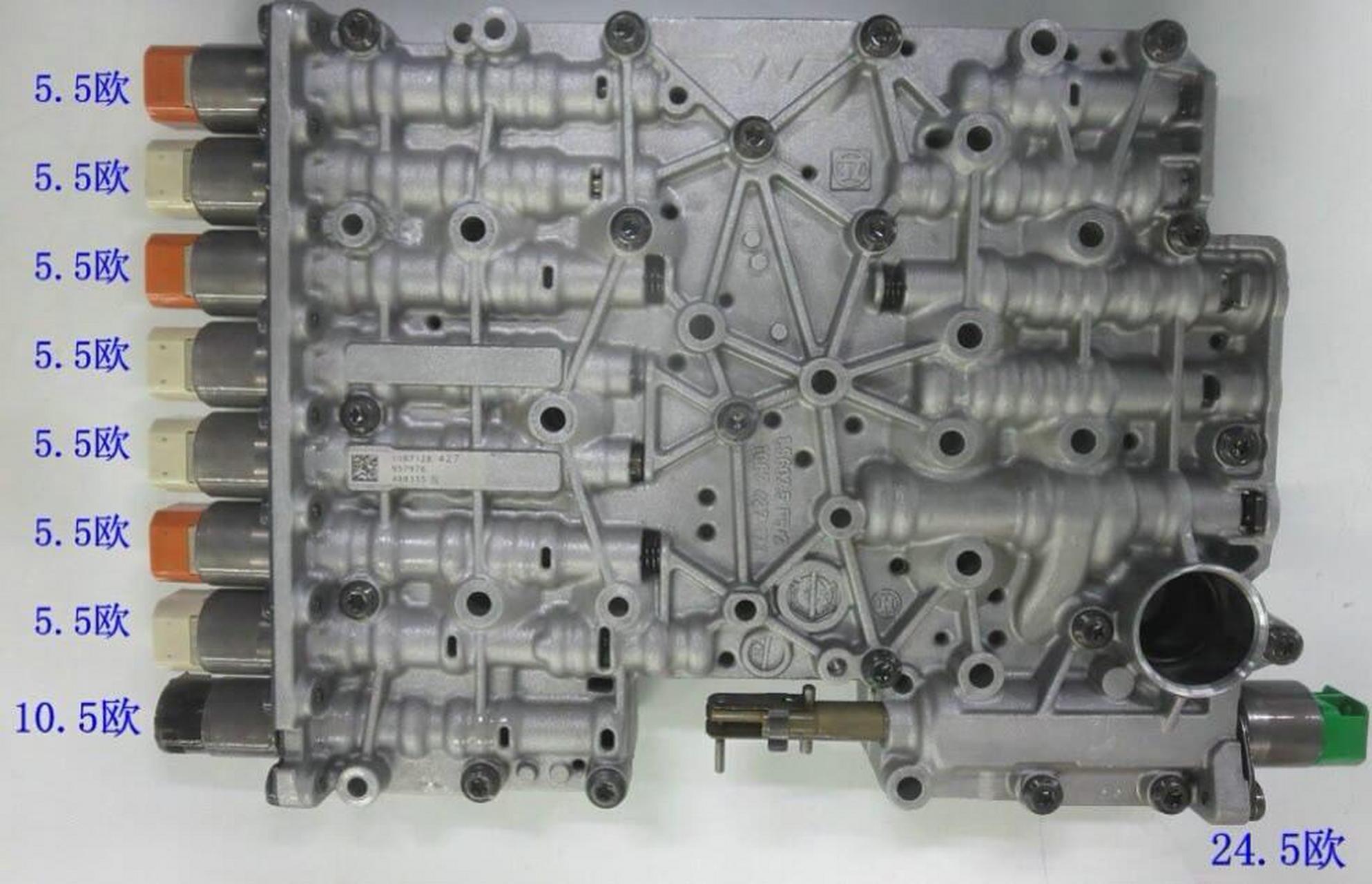 a4cf1变速箱阀体资料图片