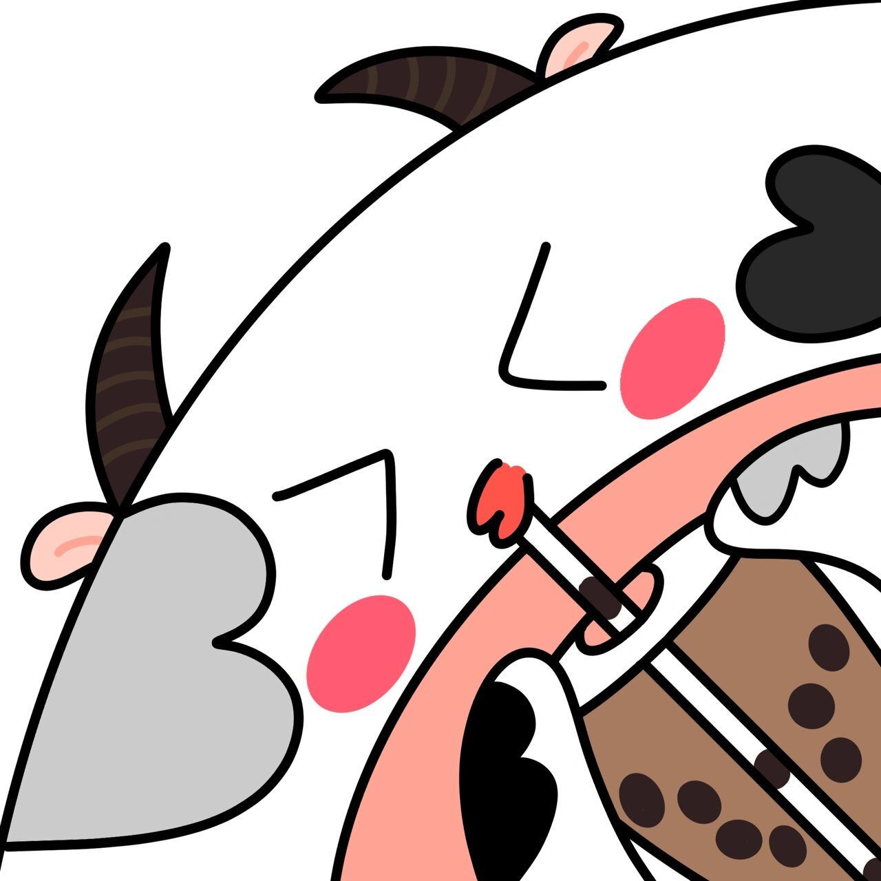 简笔画 | 动物园之十二生肖 78 闲来画了一组萌萌哒动物大头贴