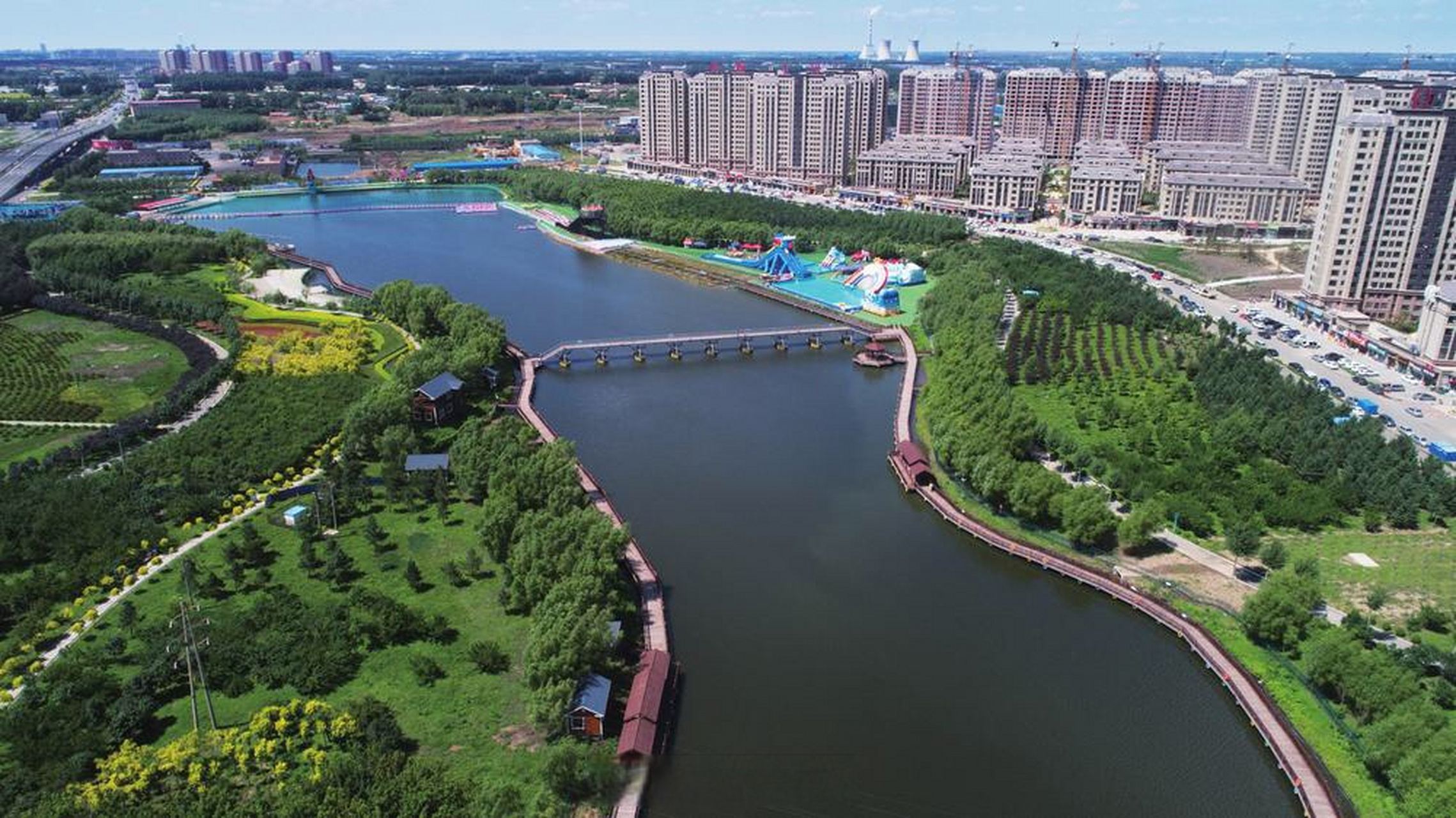 镜头里的宽城#长春都市森林公园位于宽城区北三环至北四环区域,总
