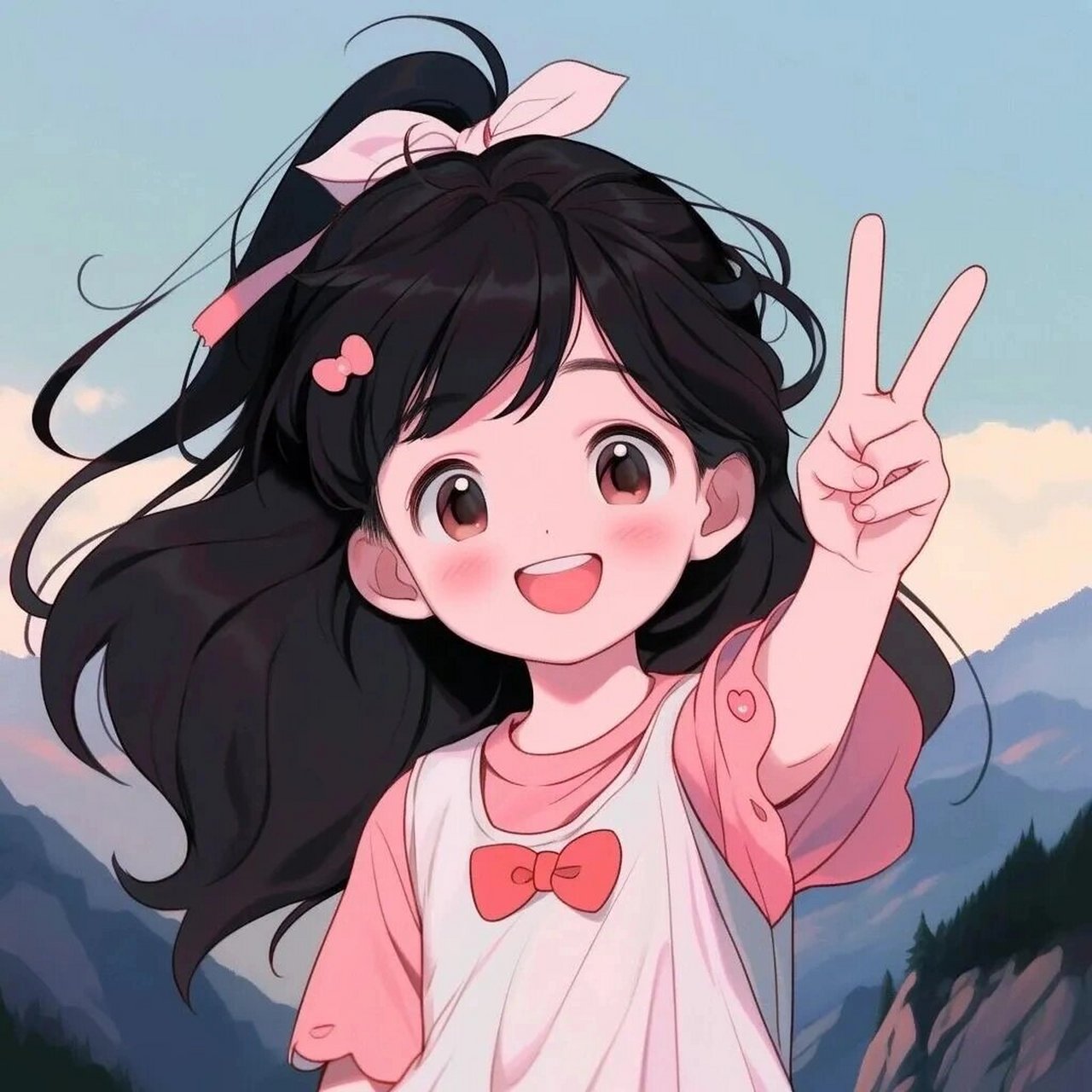 单人卡通情侣头像