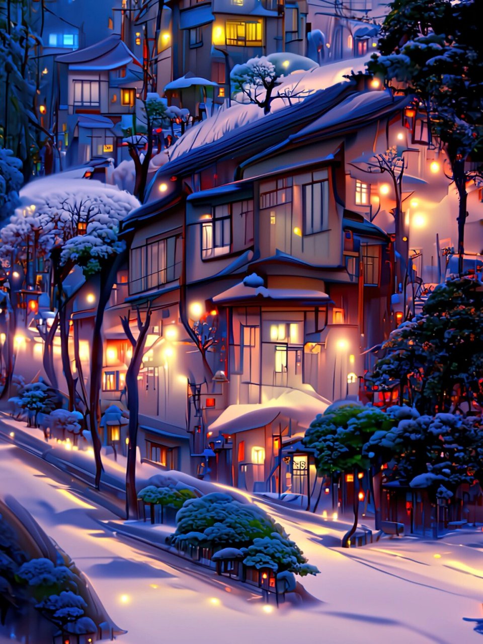 迎接宫崎骏的冬天7615 雨天听雨,调动五感,雪天赏雪7615满心