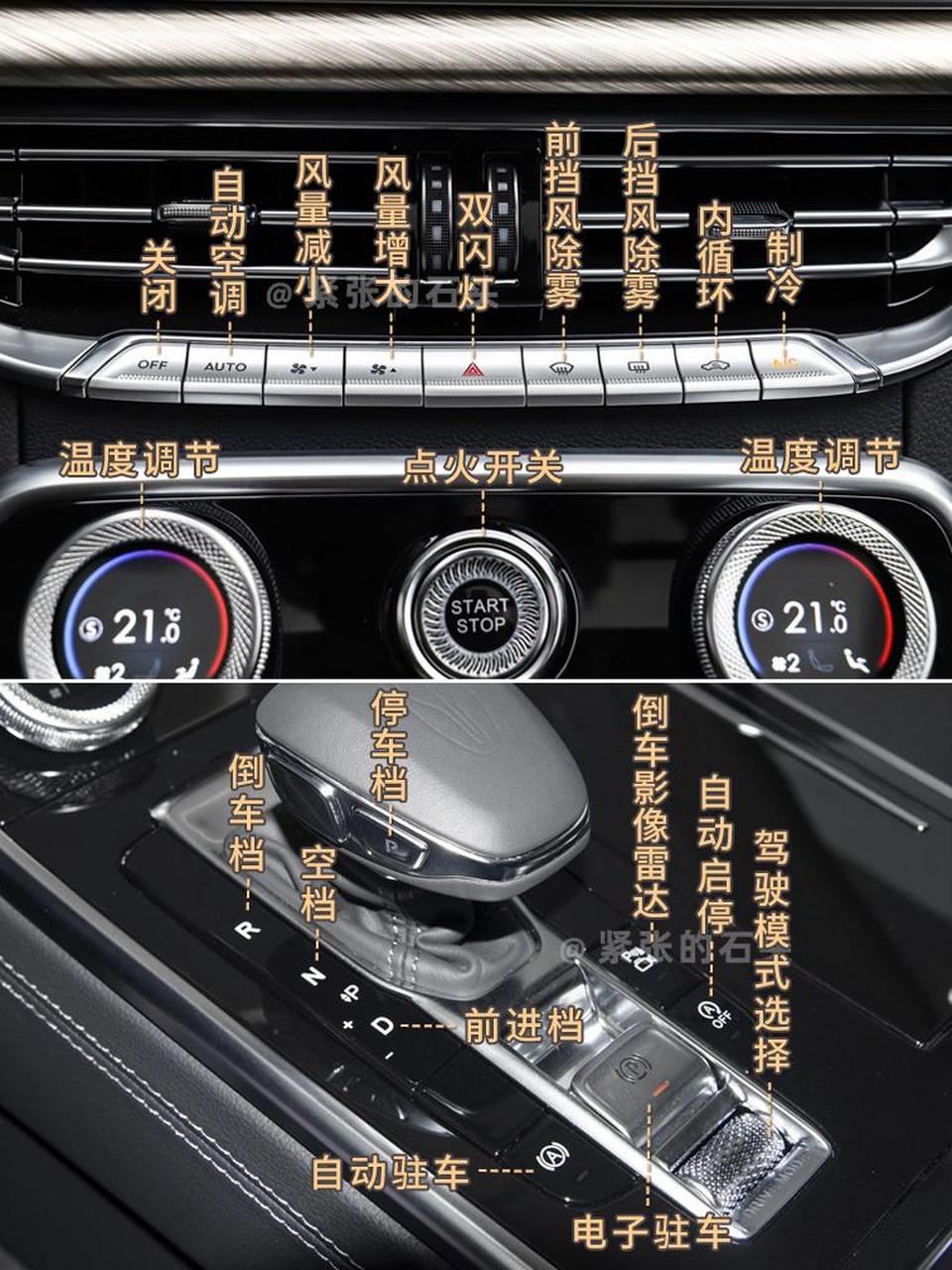 红旗h9按键说明图解来啦6015你都知道吗