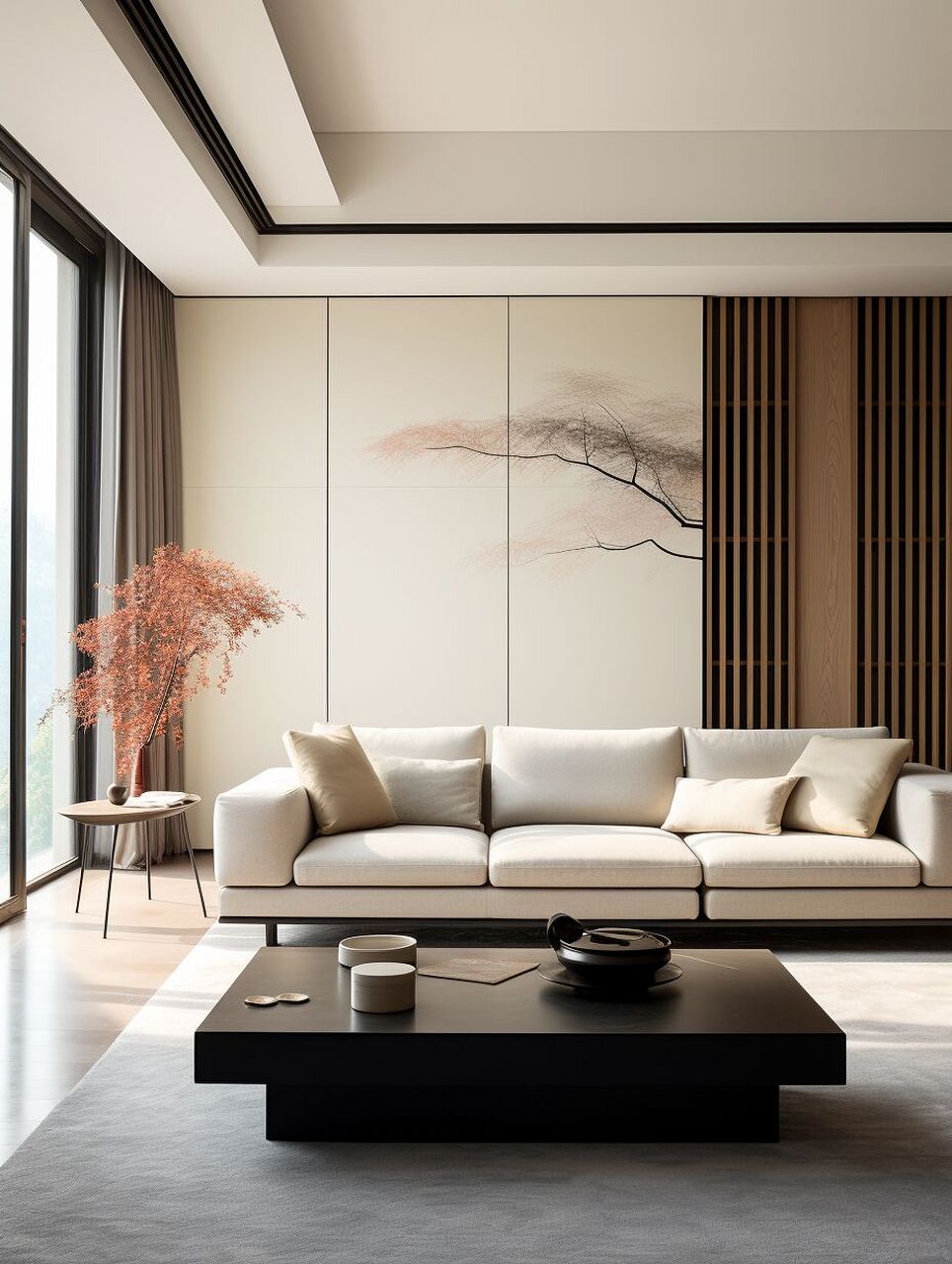 99 客厅背景墙设计简约高级:轻奢精致!