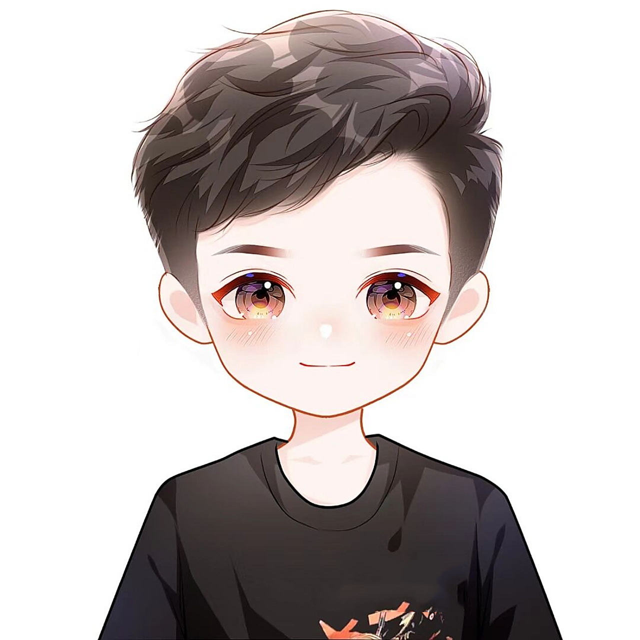 今日份手绘头像|帅气呆萌可爱男头