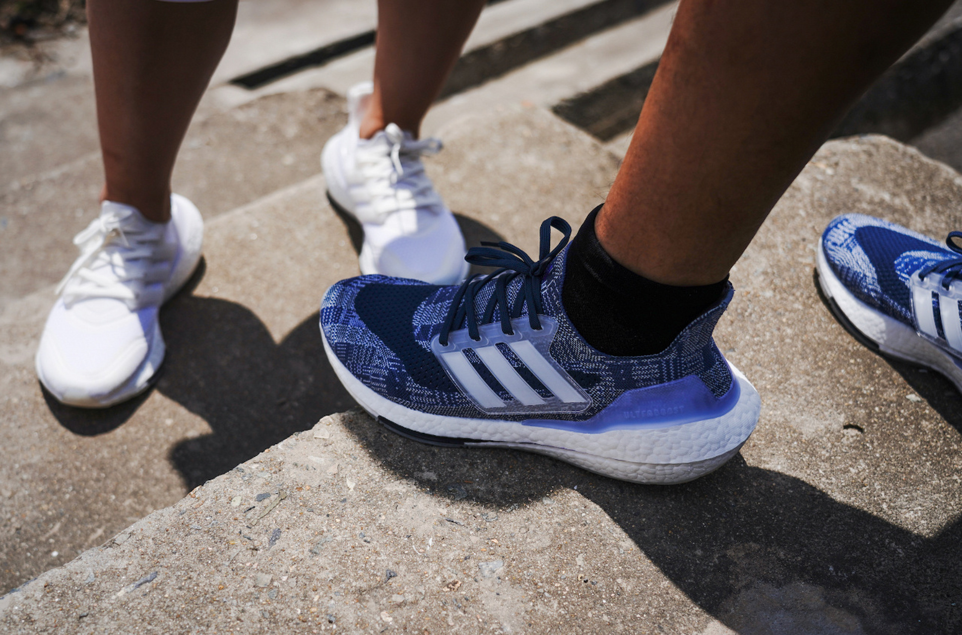 adidas ub21蔚蓝系列 环保从这一刻开始 今年5月,阿迪达斯特别推出