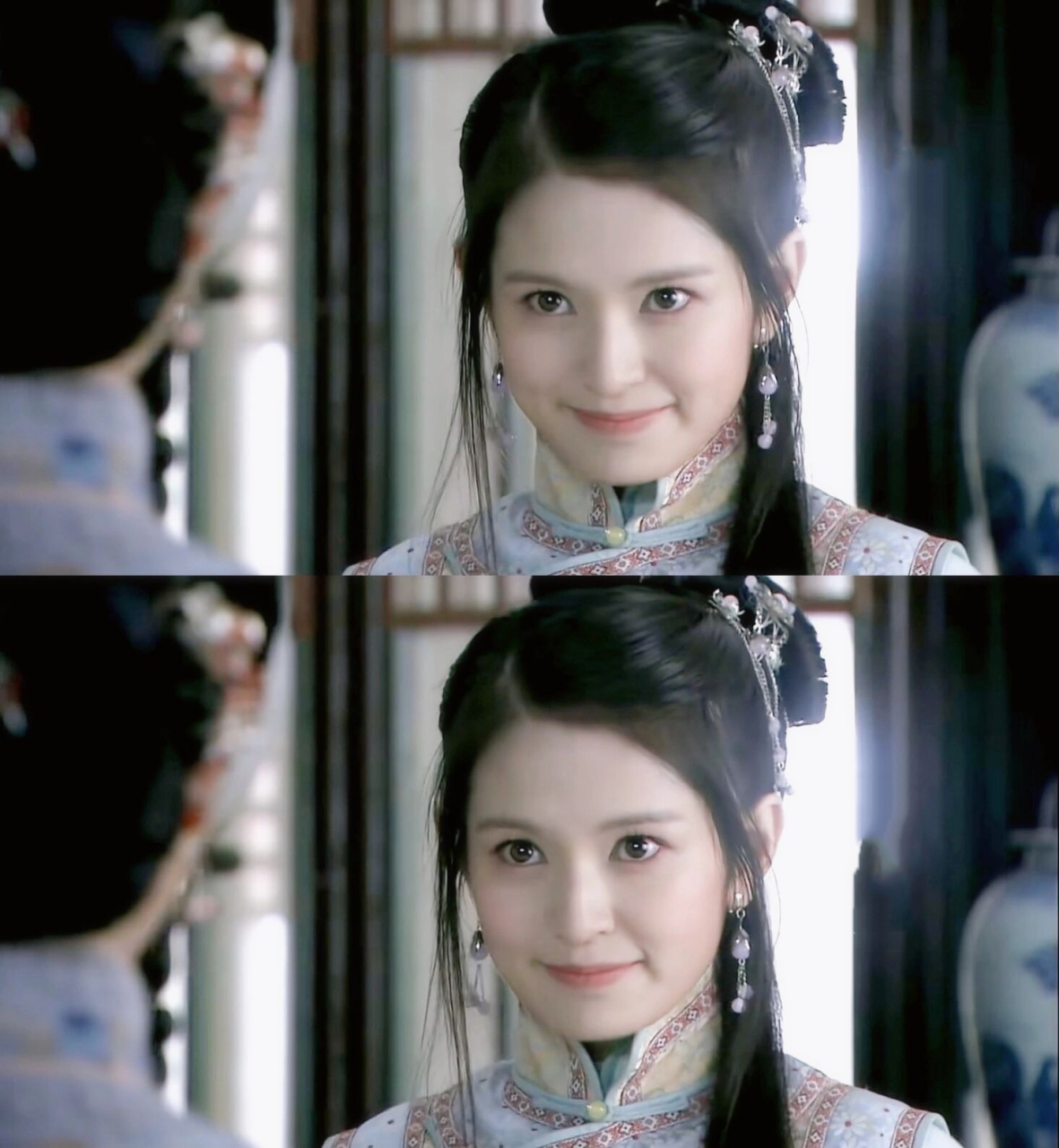 打狗棍 (2013)那格格    	 茵茵这个时候脸圆圆的真是清纯