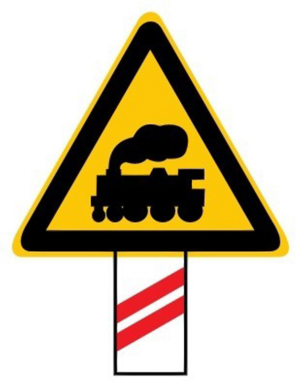 这个标志是何含义? a.距有人看守铁路道口50米 b.