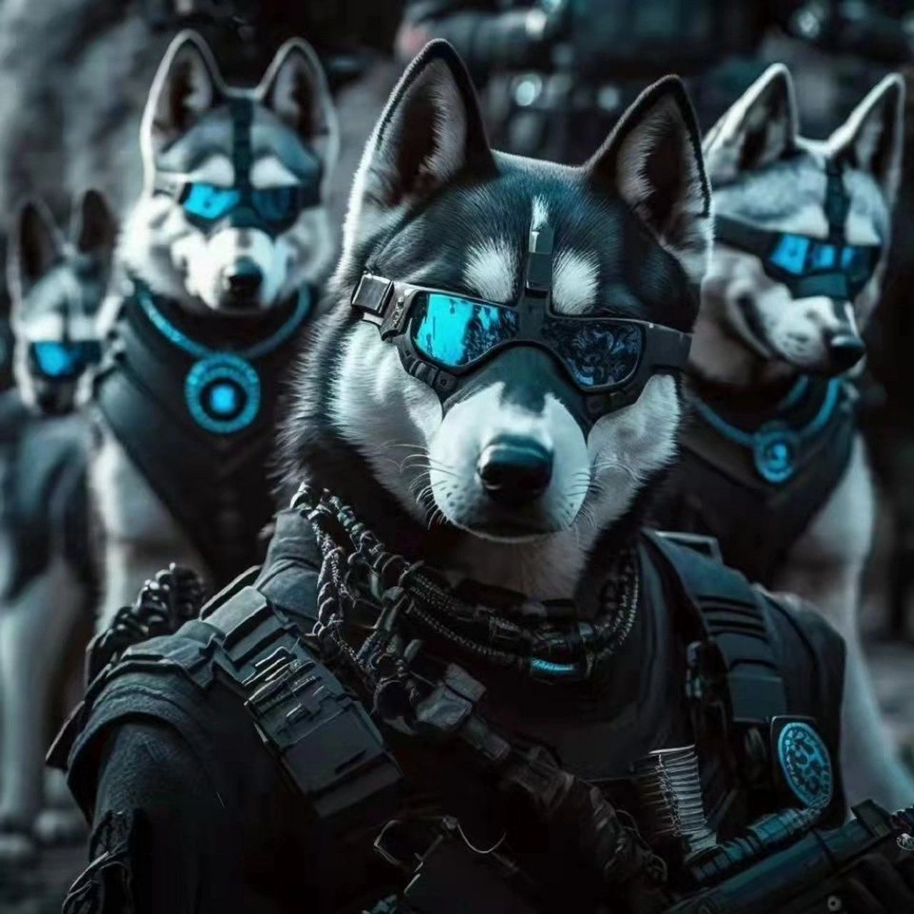 狗狗特种兵,看看有没有你家的帅哥 好好狗狗帅起来,就没人类什么事了