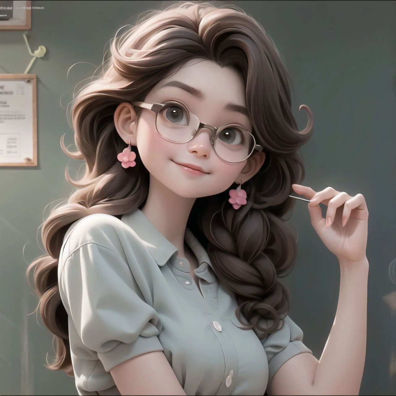 女生头像 职业头像系列之教师  老师的图来咯