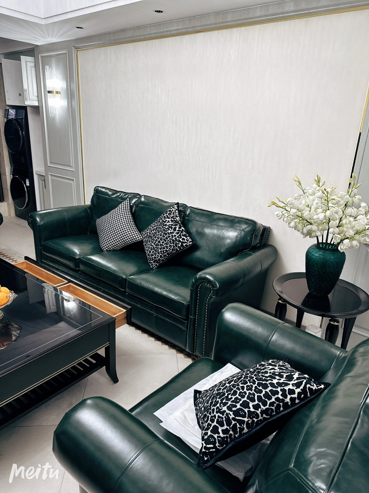 台森家具 上海台森纯实木家具 平湖市江南景苑 入户实景拍摄欣赏 全案