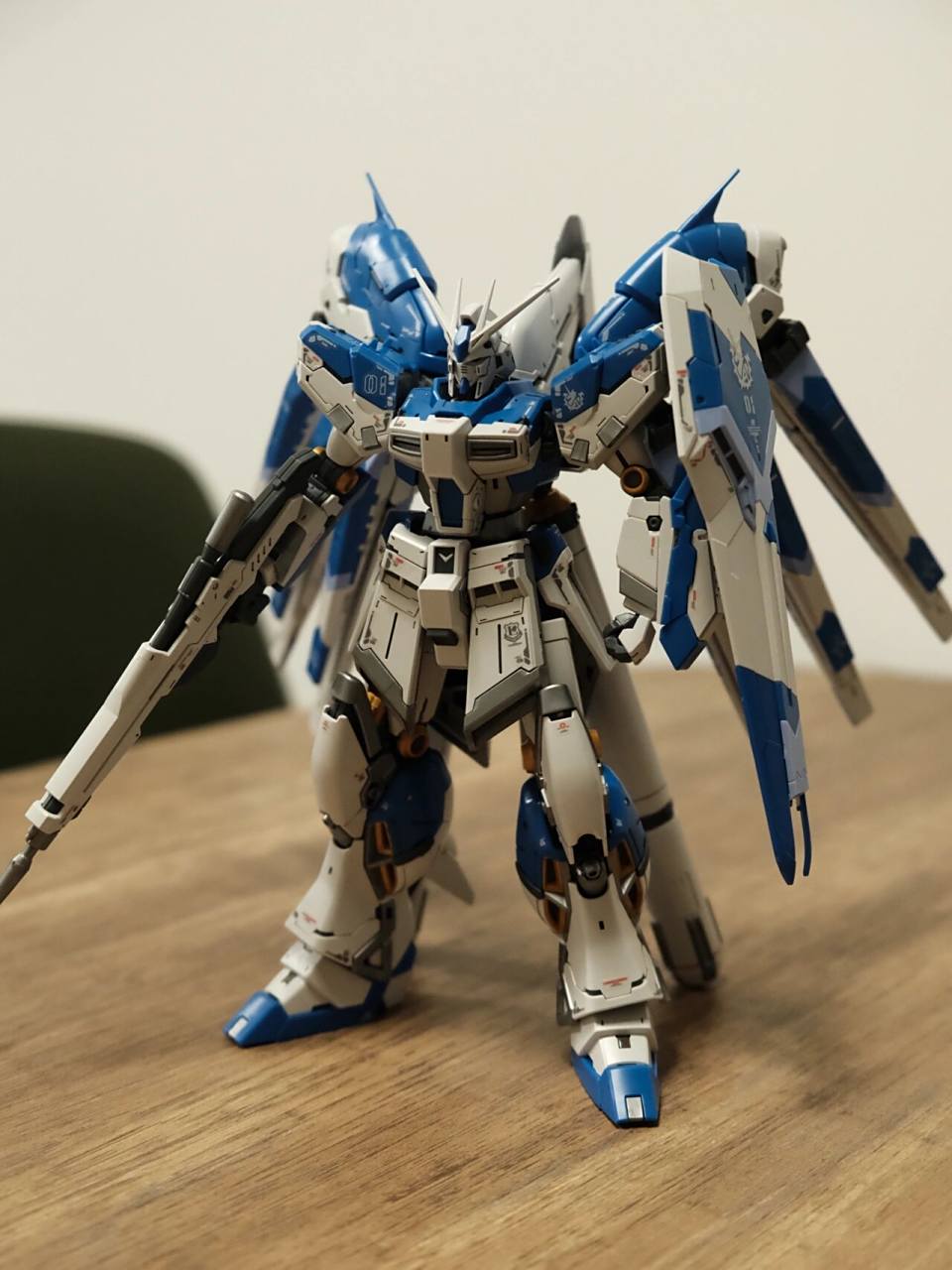 高达推荐 - rg hi-ν海牛高达素组,泼点冷水 预热了大半年的rg海牛