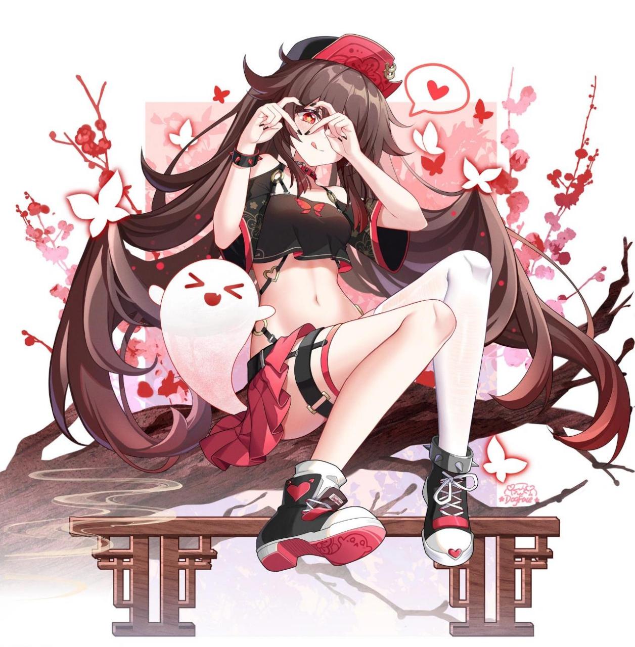 原神精美壁纸补充(胡桃)