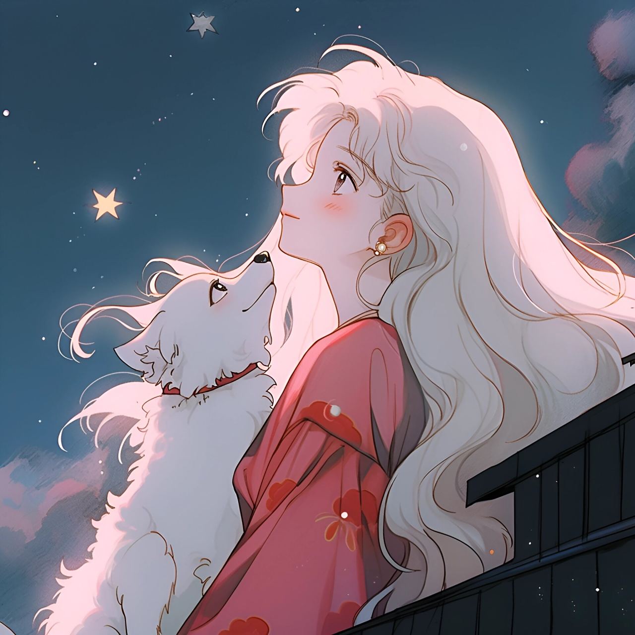 喜欢星空90‖治愈动漫情头7815 #情侣头像#头像#动漫情头#情头