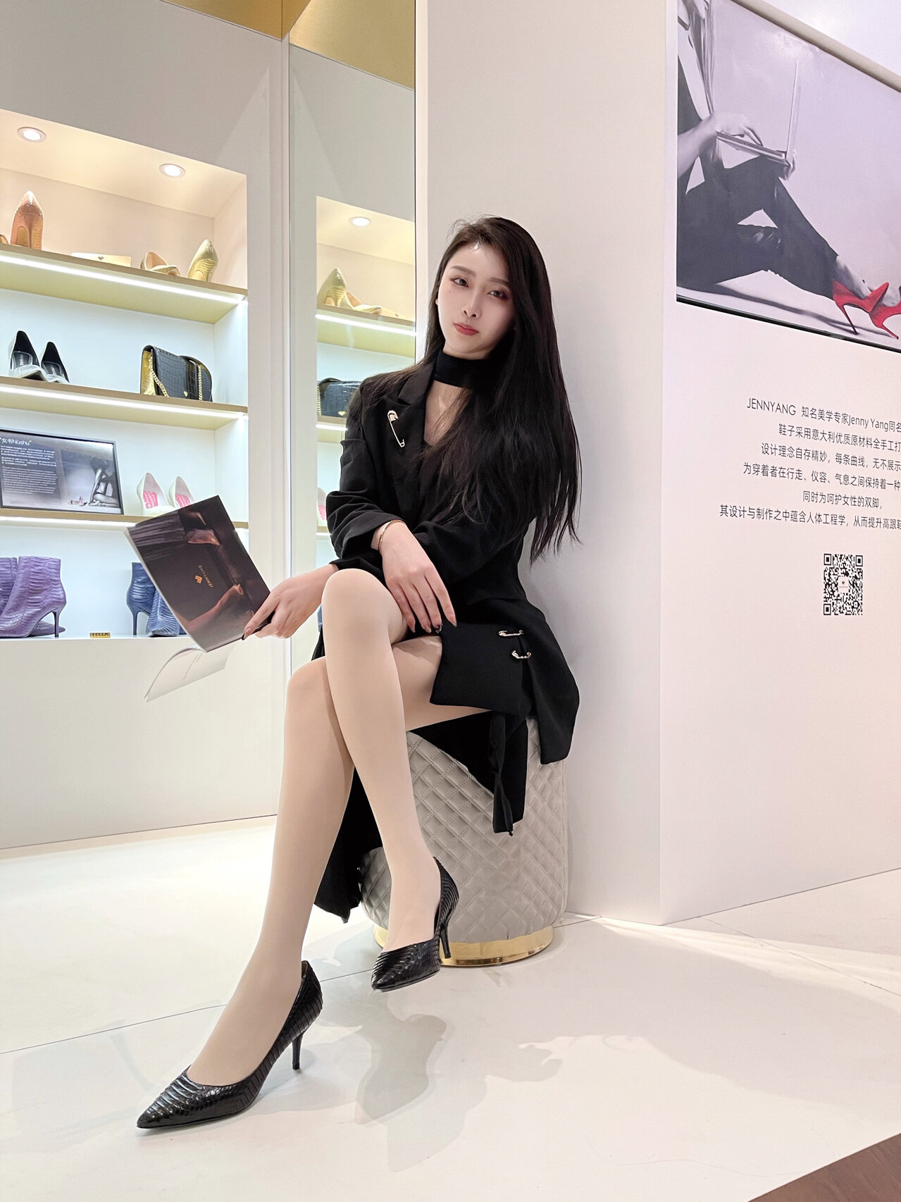 能轻松驾驭各种场合的高跟鞋,你一定 ootd之"偏爱高奢,偏爱jennyang"