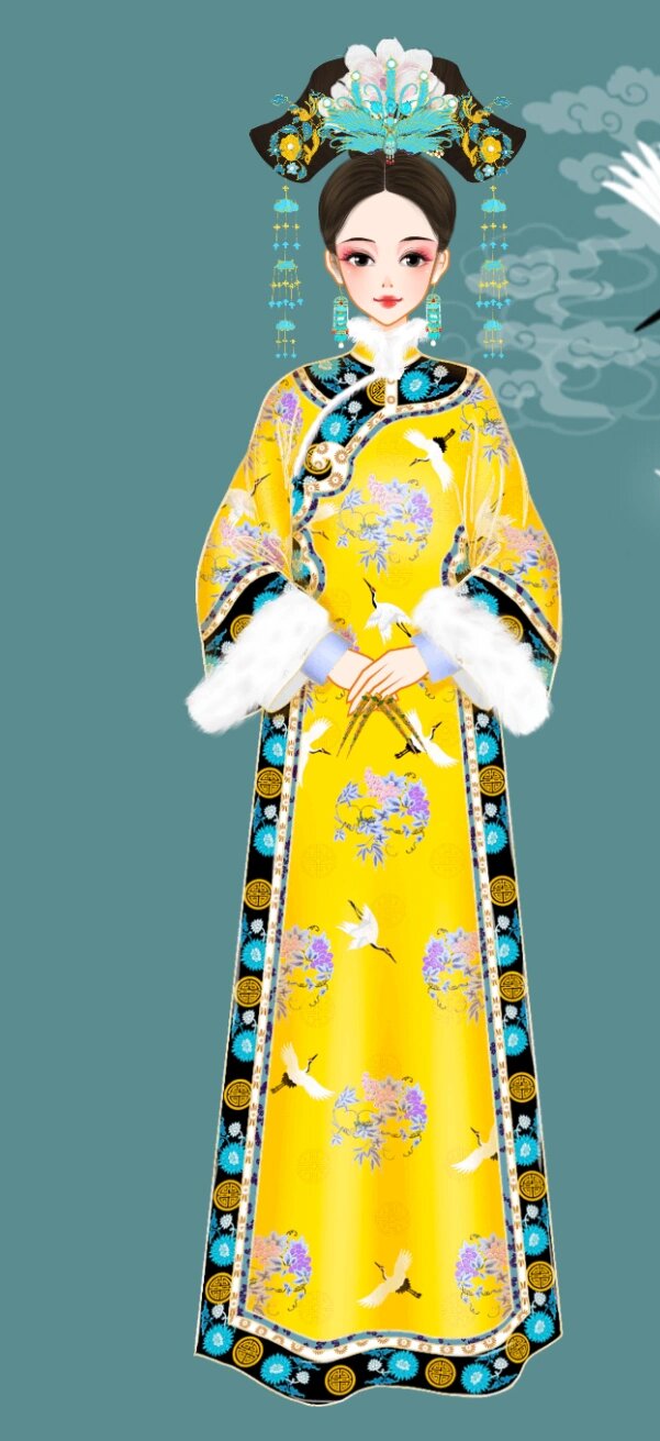 彩虹堂~ 灵感来源于《甄嬛传》曹琴默(襄嫔时期):妃,贵妃,我要一步步