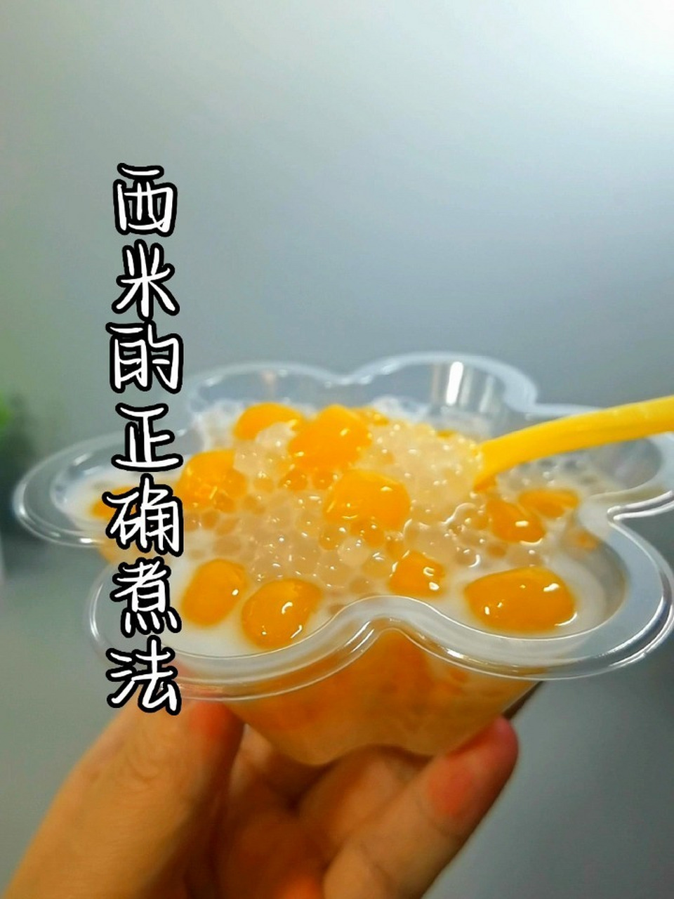 西米的正确煮法 很多人煮西米总是一定要煮多少分钟闷多少分钟,其实不