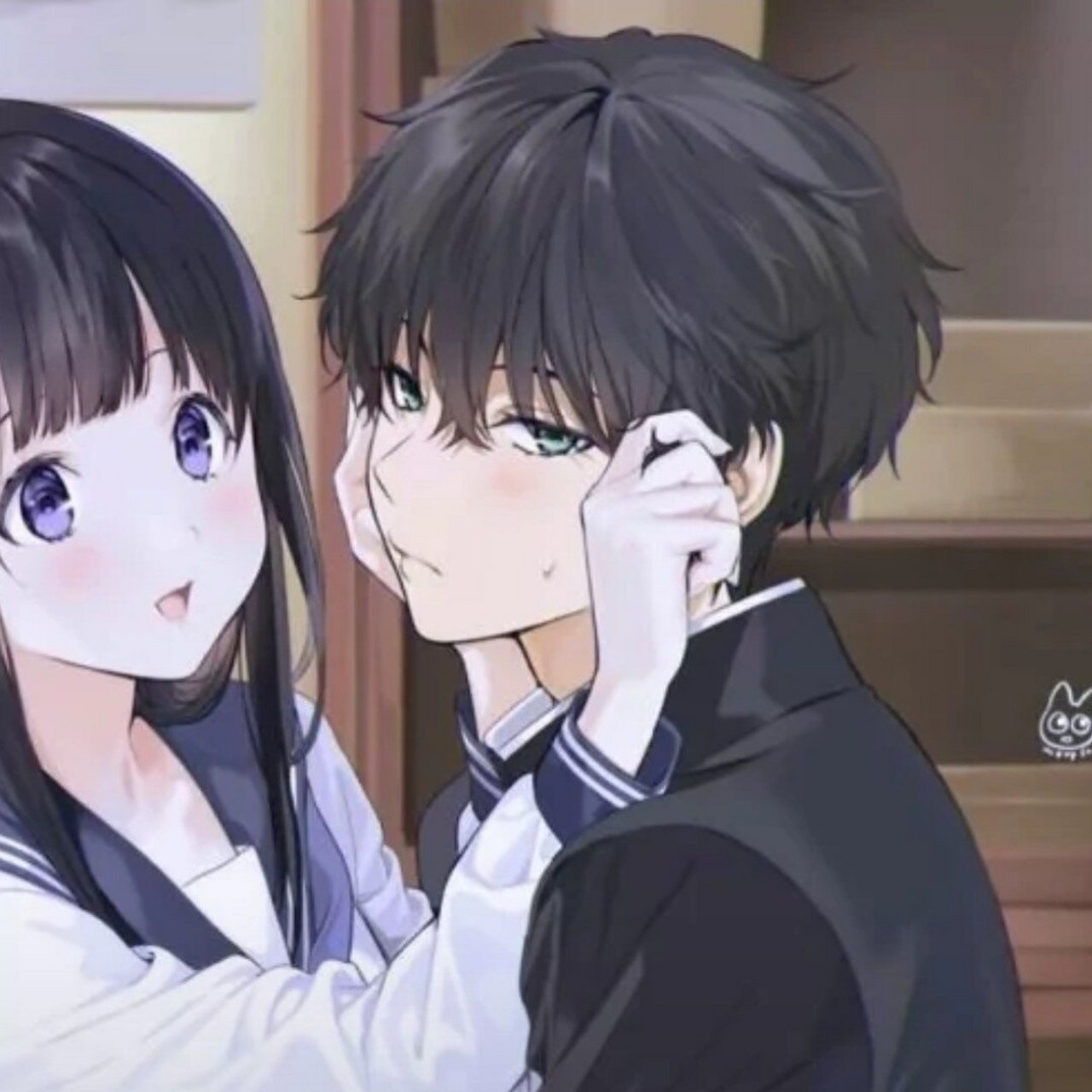 动漫情头双人 需要的宝宝自取