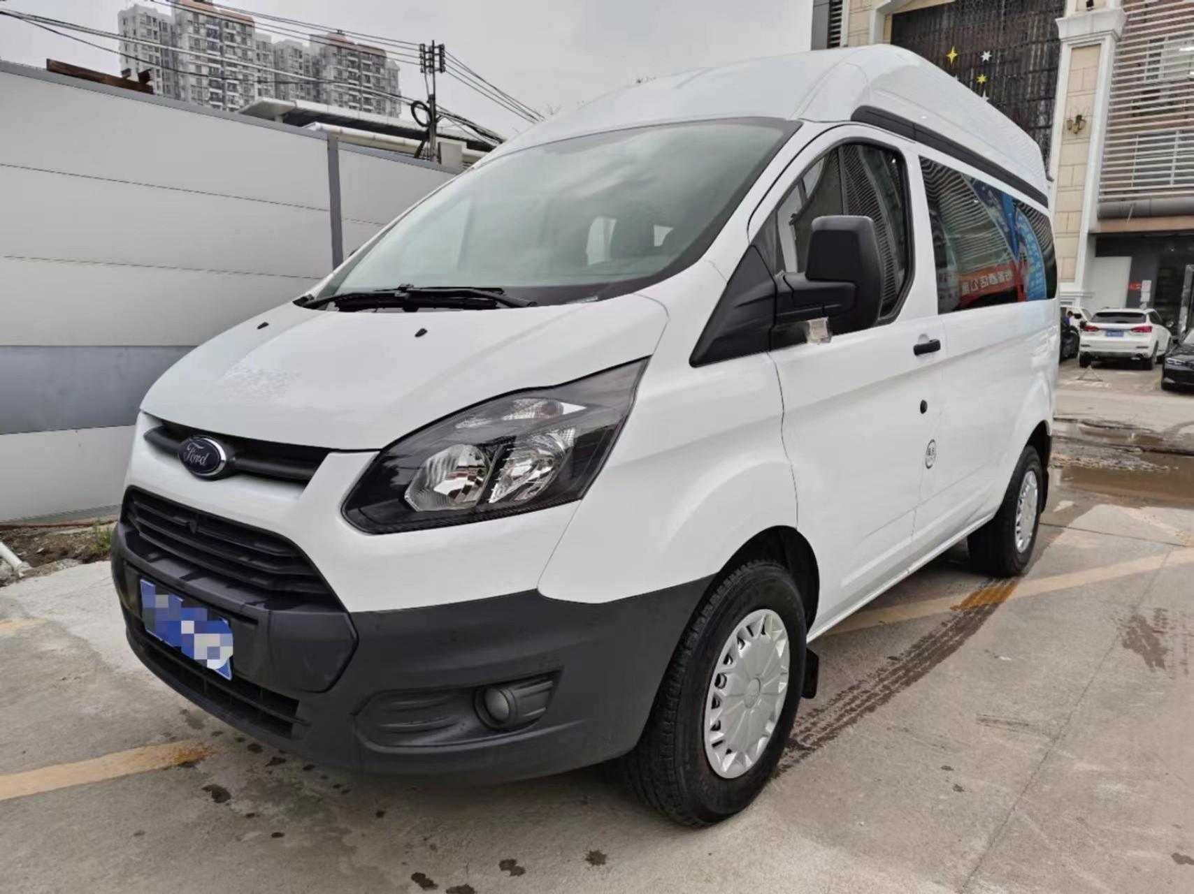 二手柴油面包车.福特新全顺,短袖中顶.