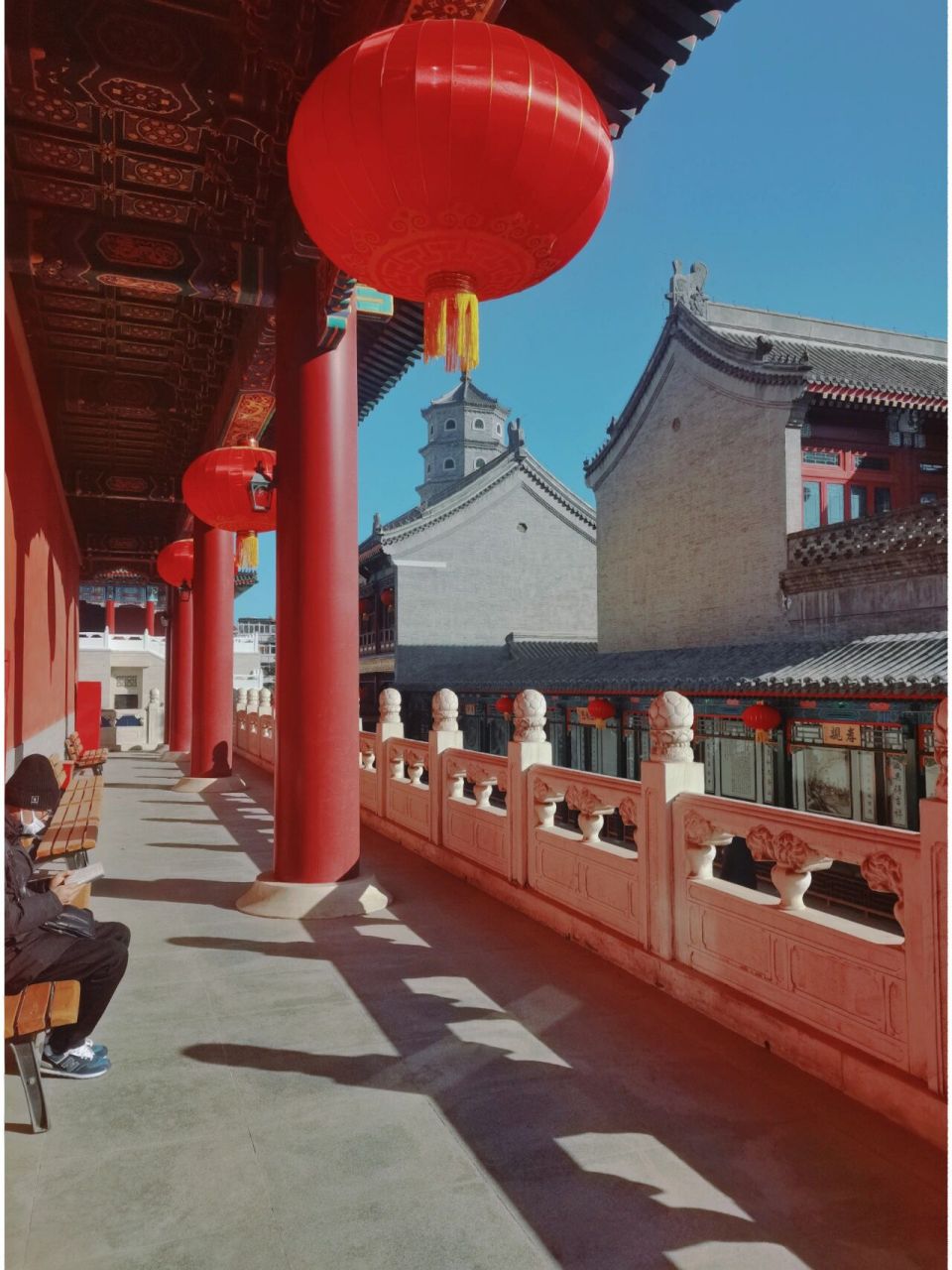天津/过年总要去趟大悲院 正月都去寺院祈福,天津香火最好的就是大悲