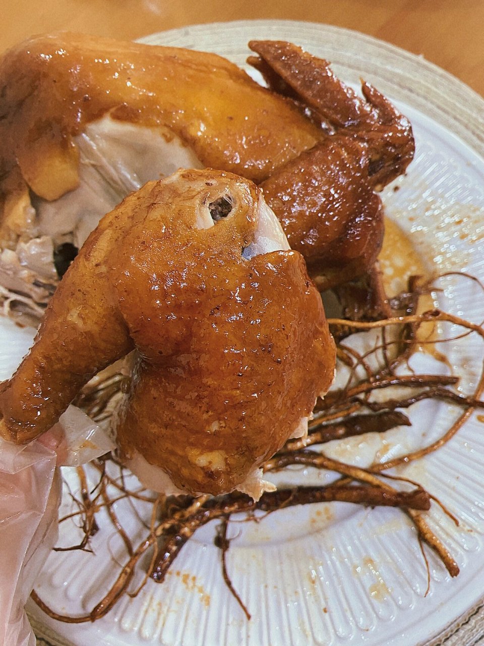 电饭煲五指毛桃鸡!