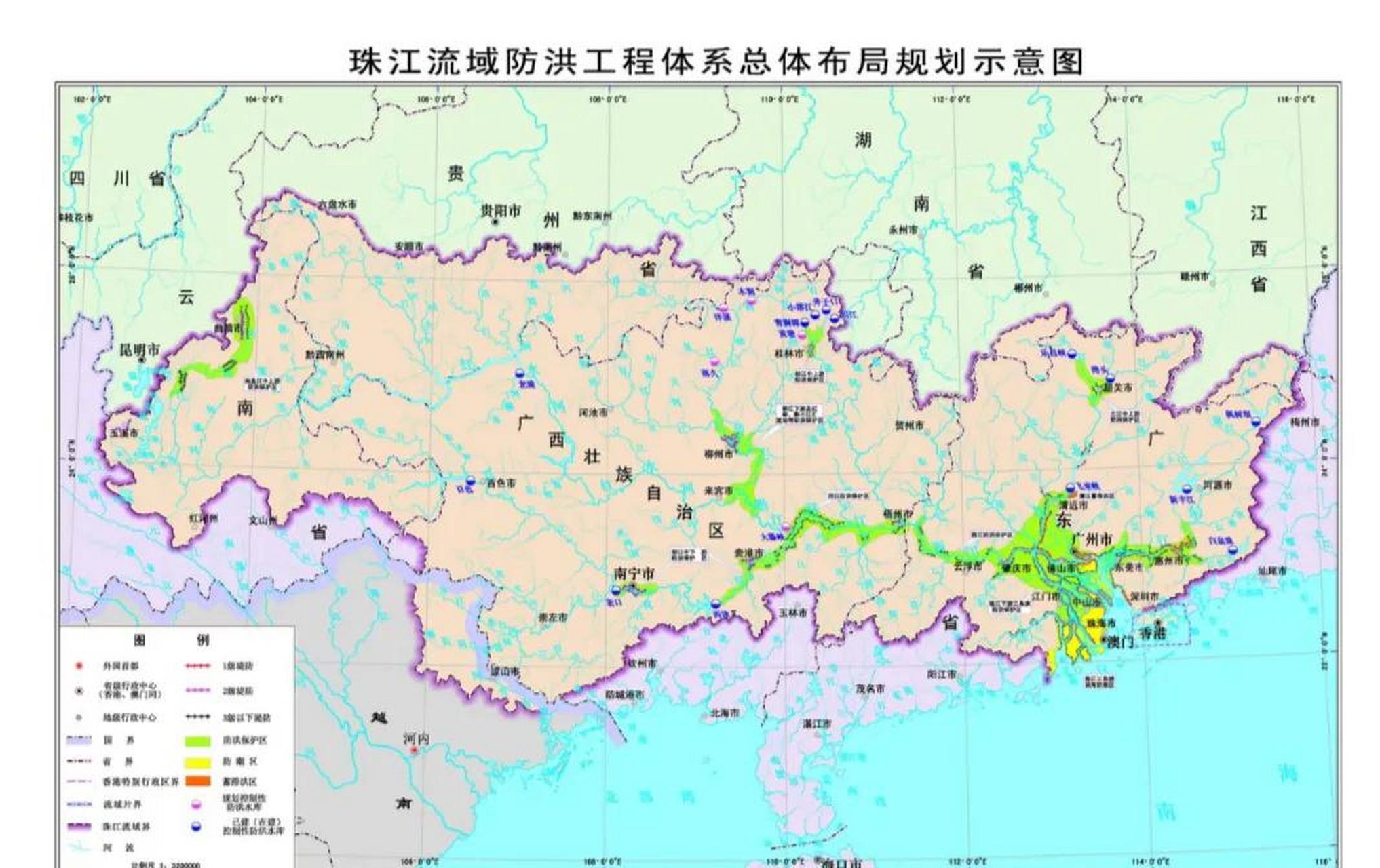 为什么西江会是珠江的干流呢?看起来有点不可思议!