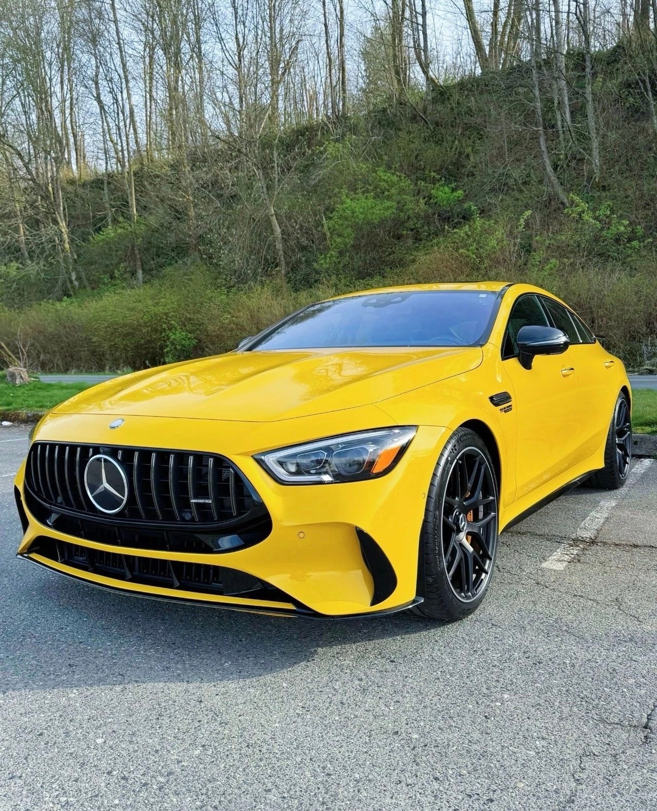 amg gt63s,四门gt跑车,v8 轻混,动力真的随踩随有!