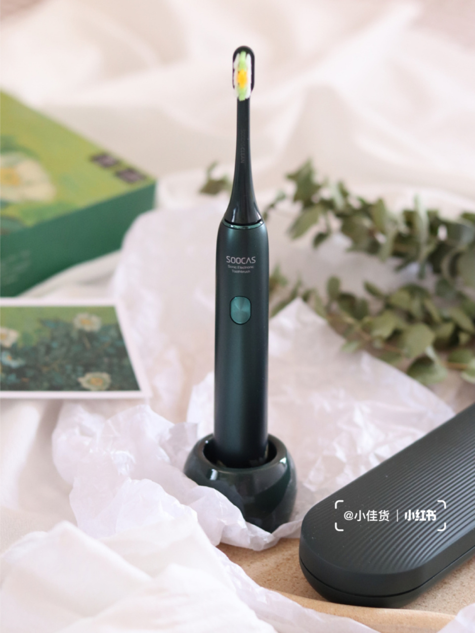 自从上次搬家把我电动牙刷砸坏了 凑合的用普通牙刷了一周 总觉耽刷