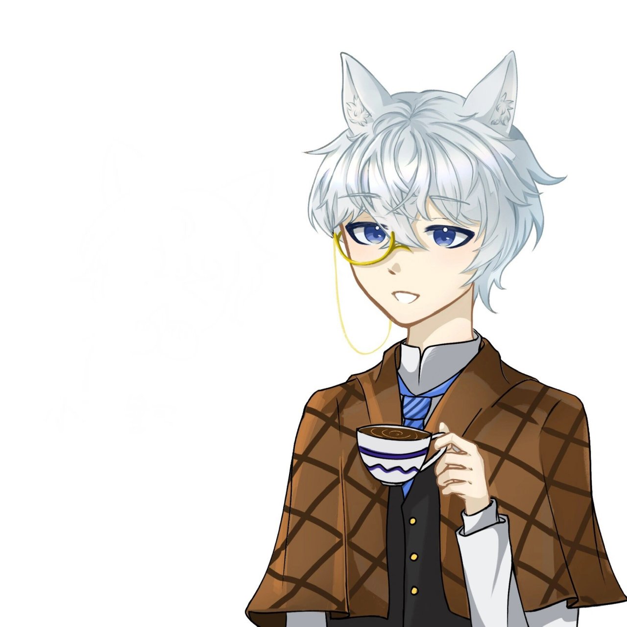 画了 迈克狐 喜欢迈迈 啃你屁股😁