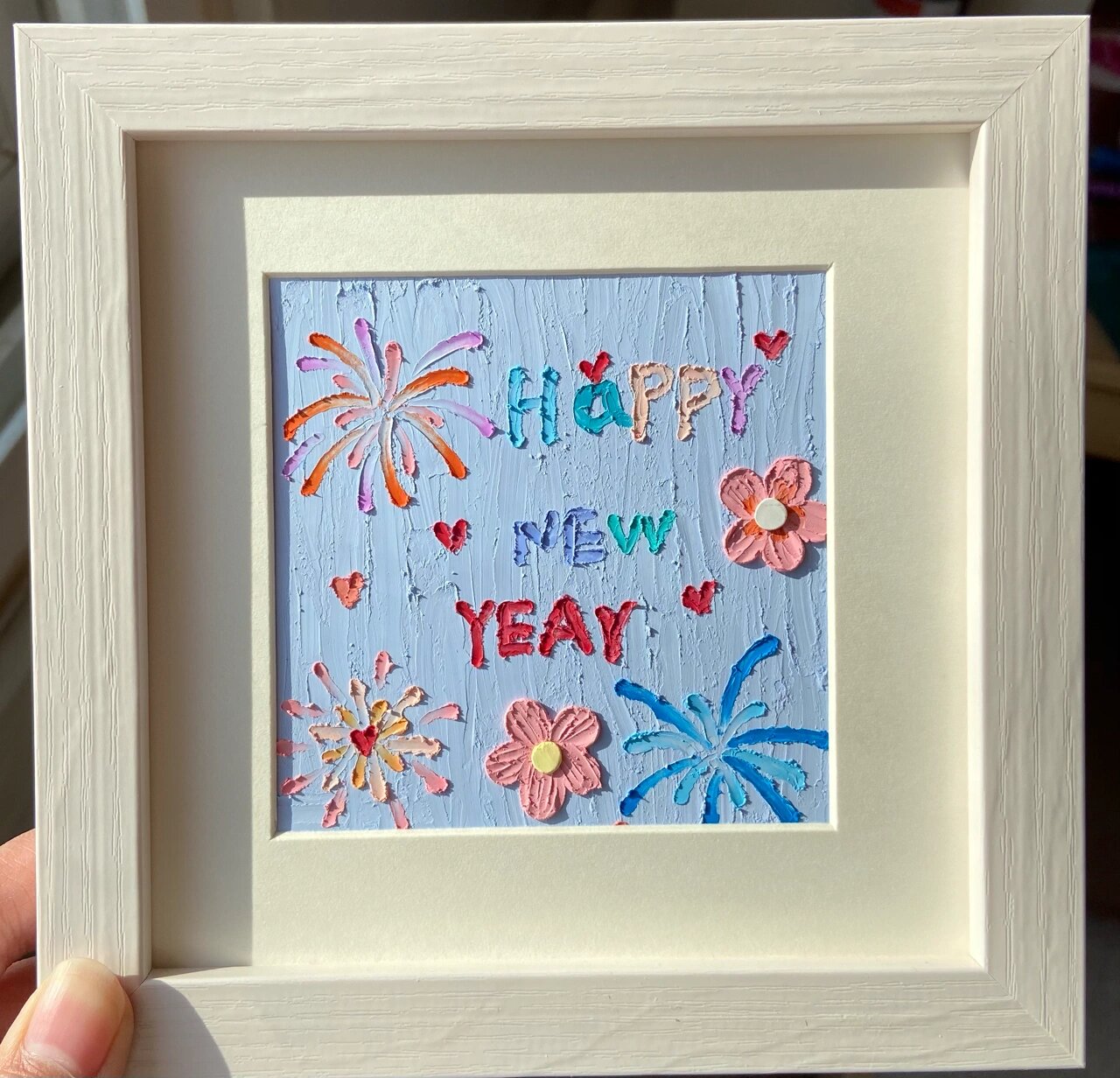 油画棒|新年贺卡(步骤图) 一晃2021年就剩最后一天啦,不知道从啥时候