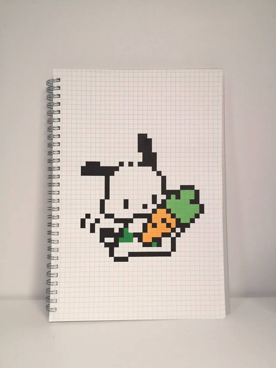 像素画:帕恰狗09 小帕最可爱了 网格本:b5