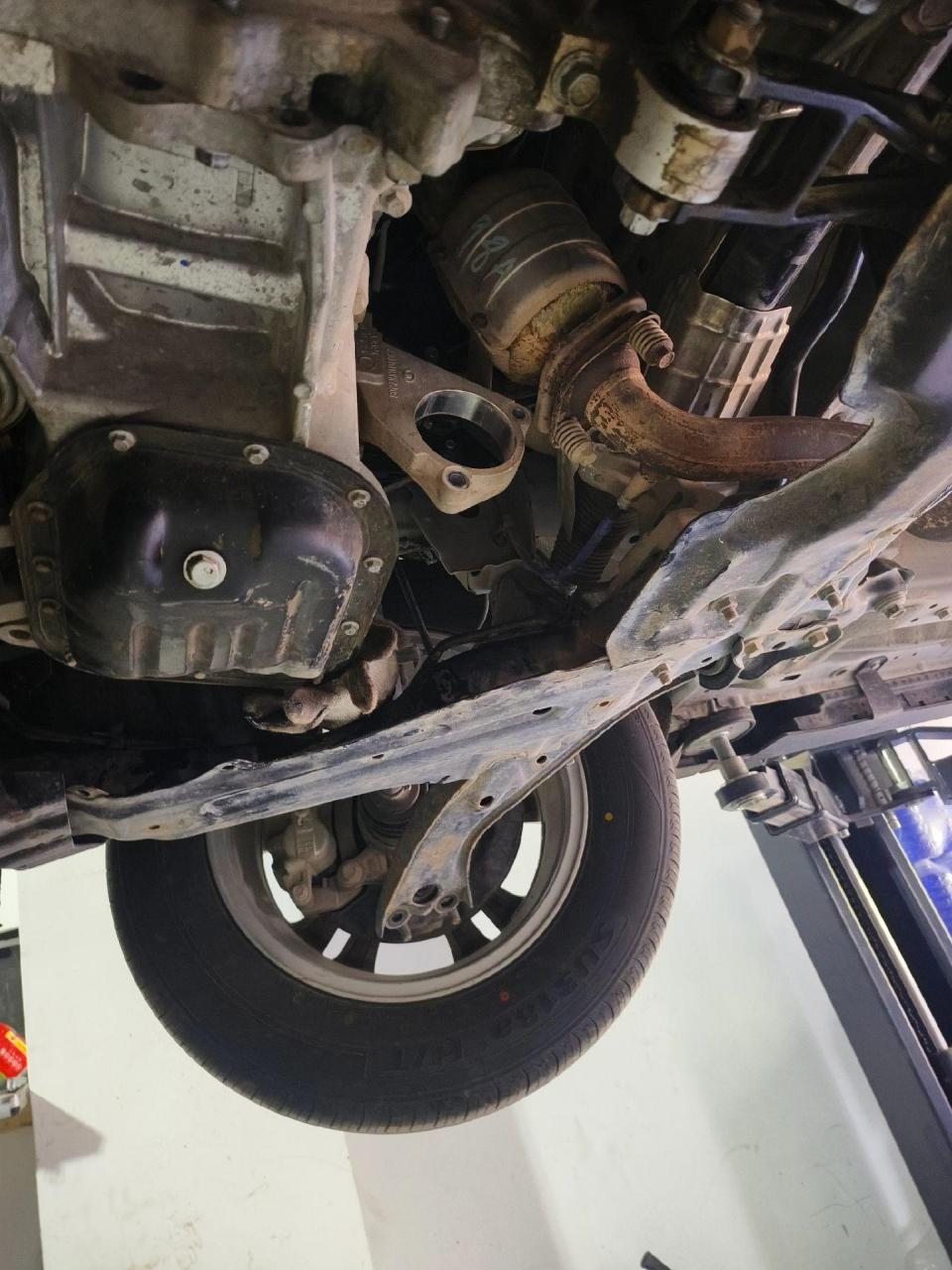 更换右过桥轴承,省了小一千块钱