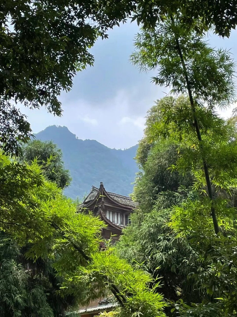 峨眉山·圣水禅院&中峰寺 科普: 圣水禅院又名神水阁,因为寺院中有一