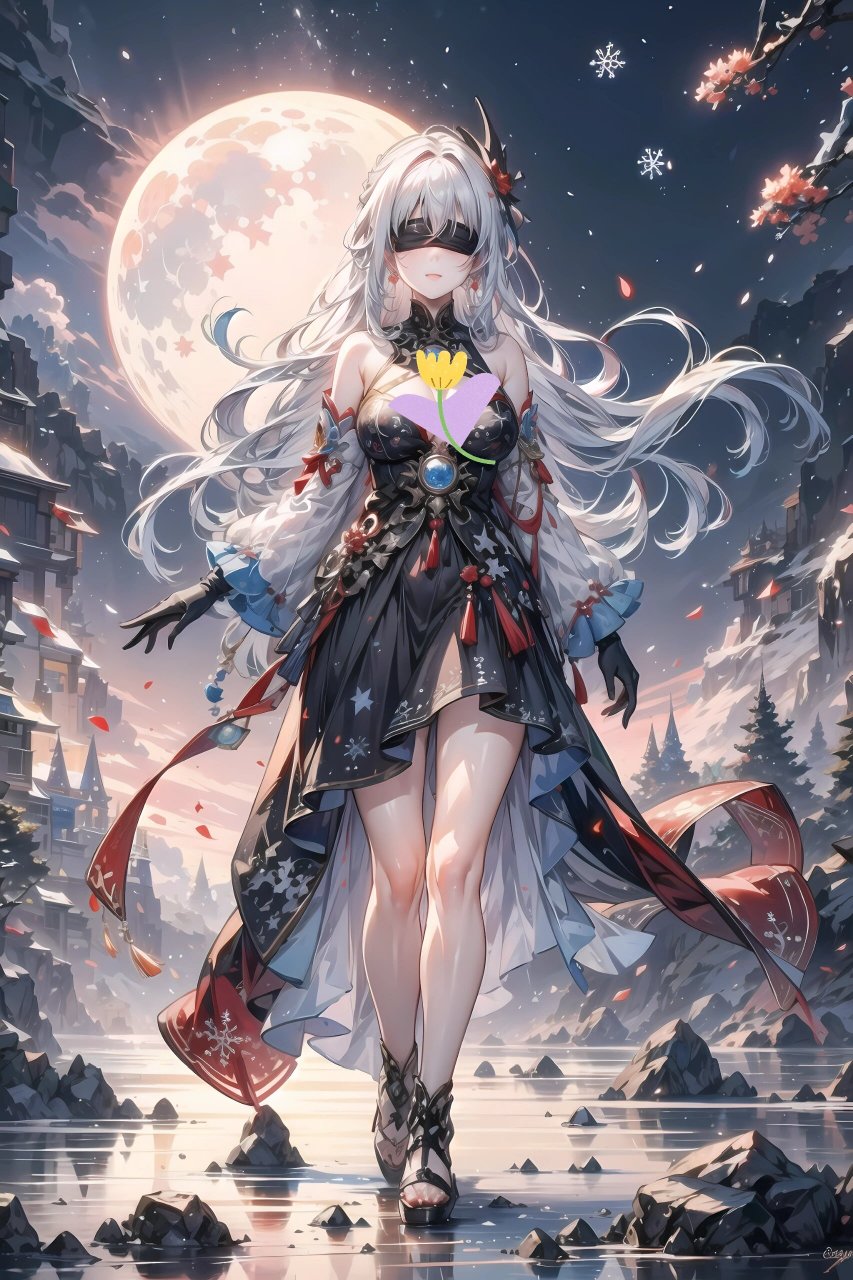 镜流壁纸 白毛御姐,吸溜吸溜,镜流!