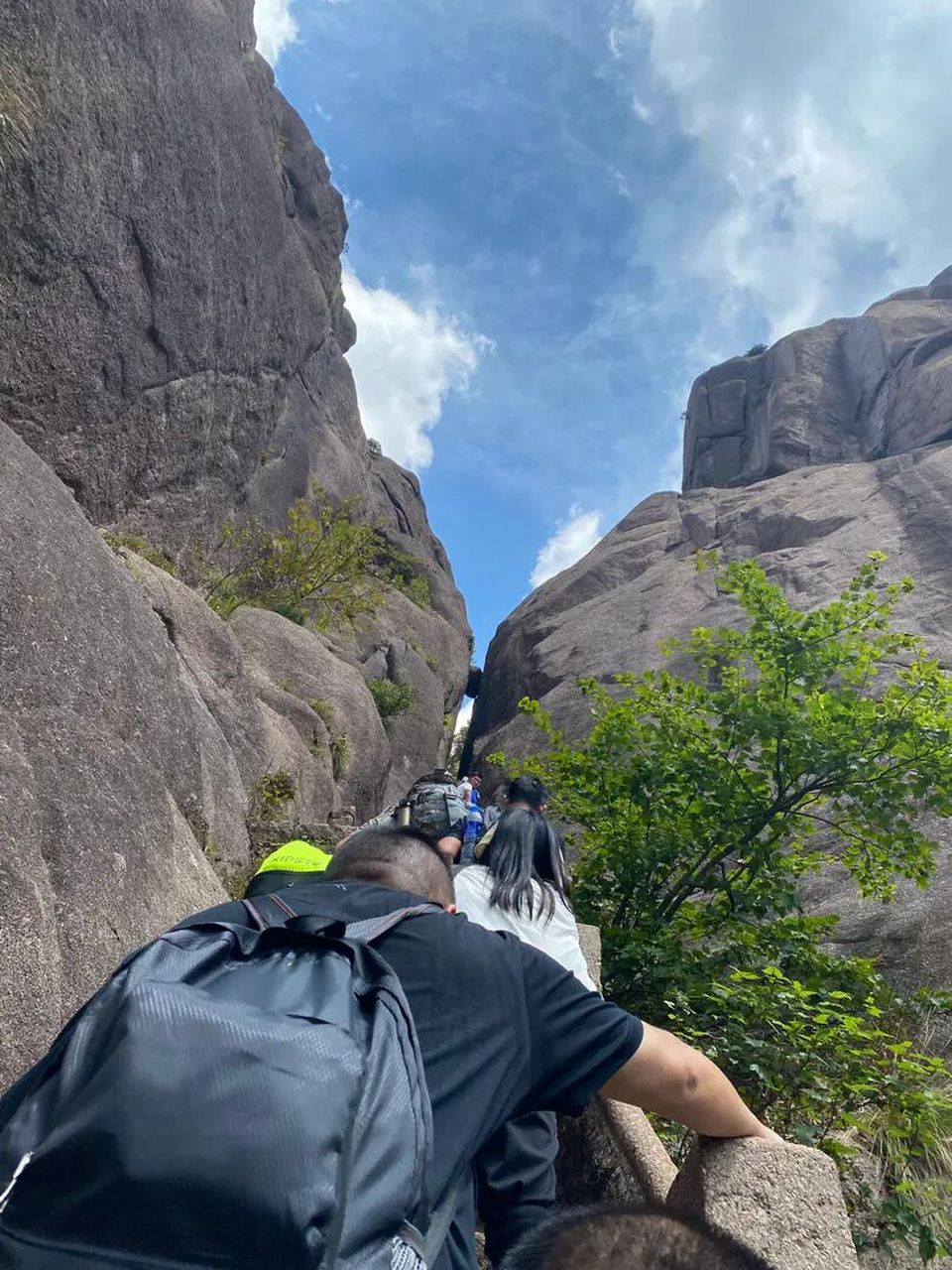 国庆第一天黄山现状0969♀15附避坑攻略6015 已经抱着人挤