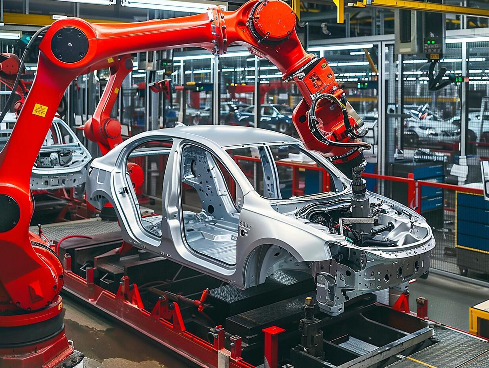 ai 汽车柔性制造生产线