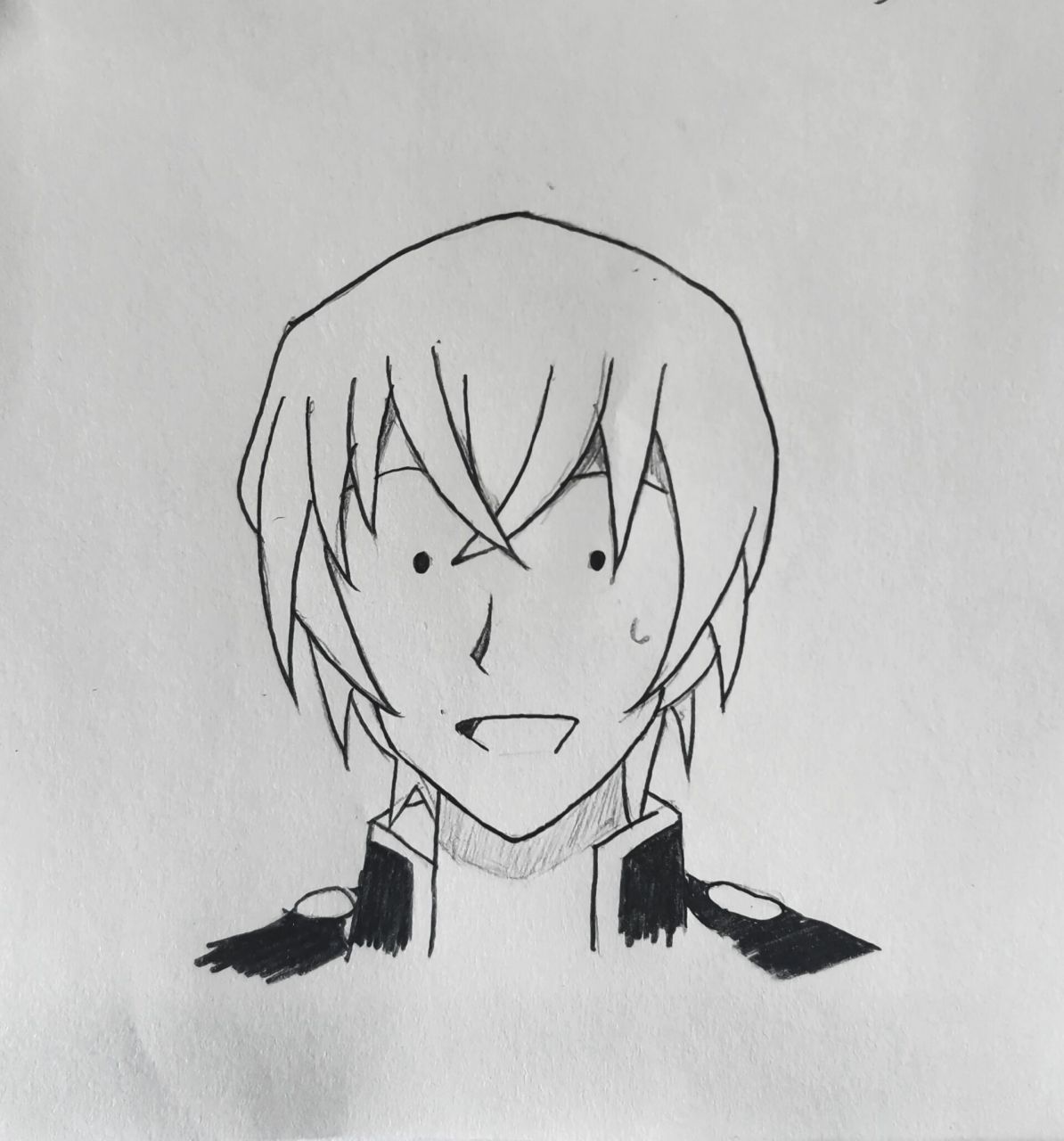 画一个降谷零 左划看