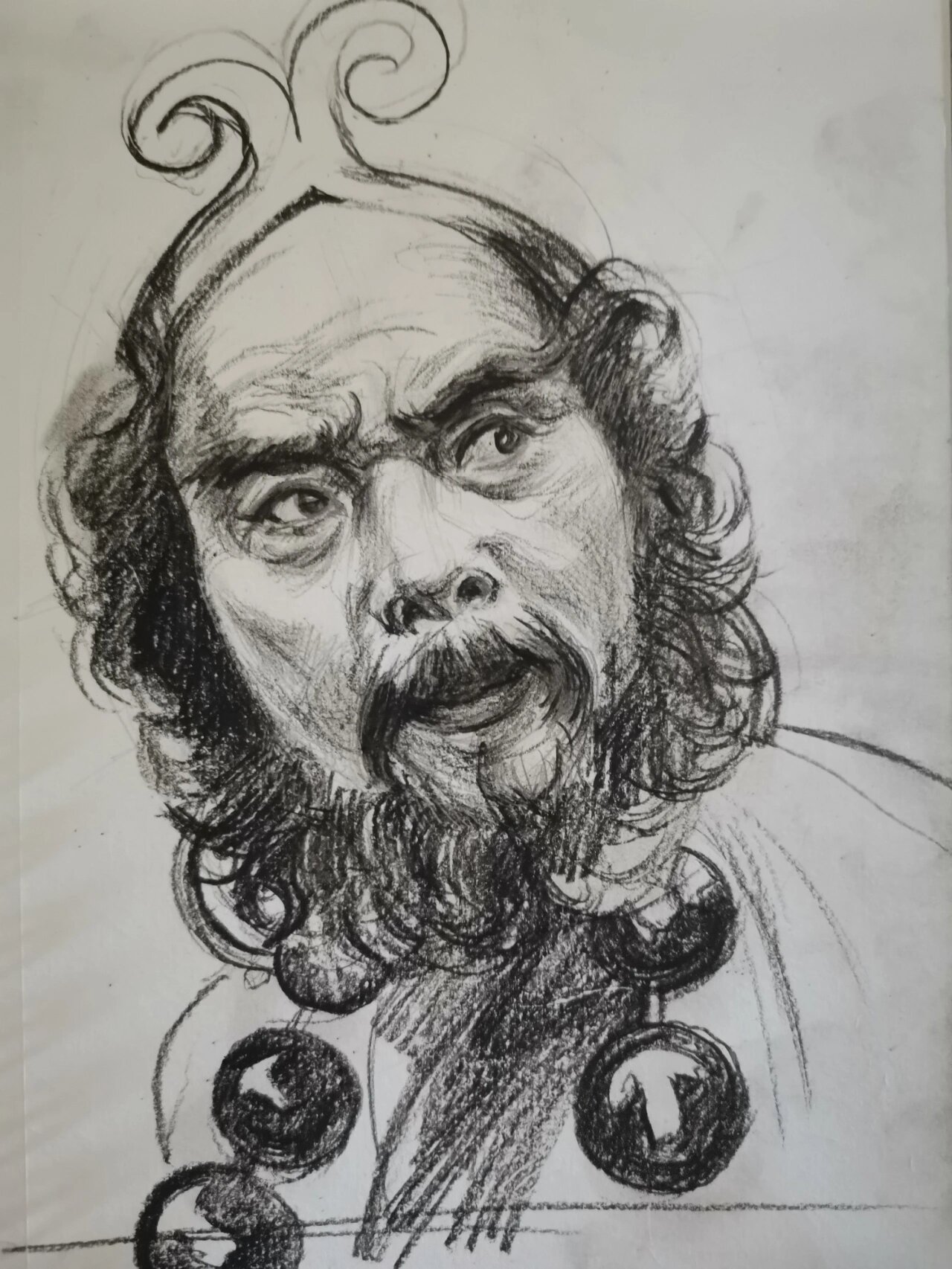 沙和尚,素描,西游记