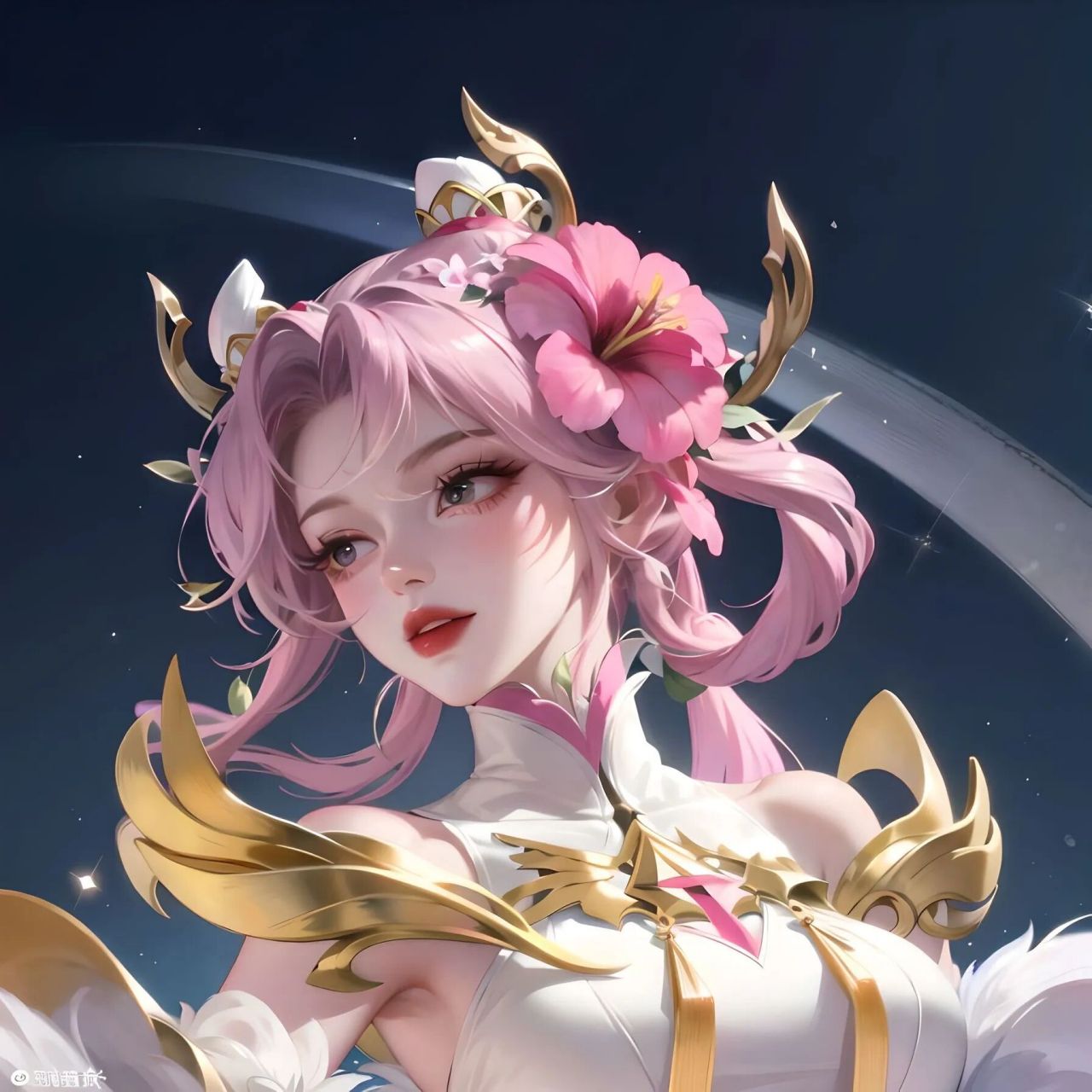 花仙子(划掉)嫦娥头像分享94 发现嫦娥有两款和花相关的皮肤94