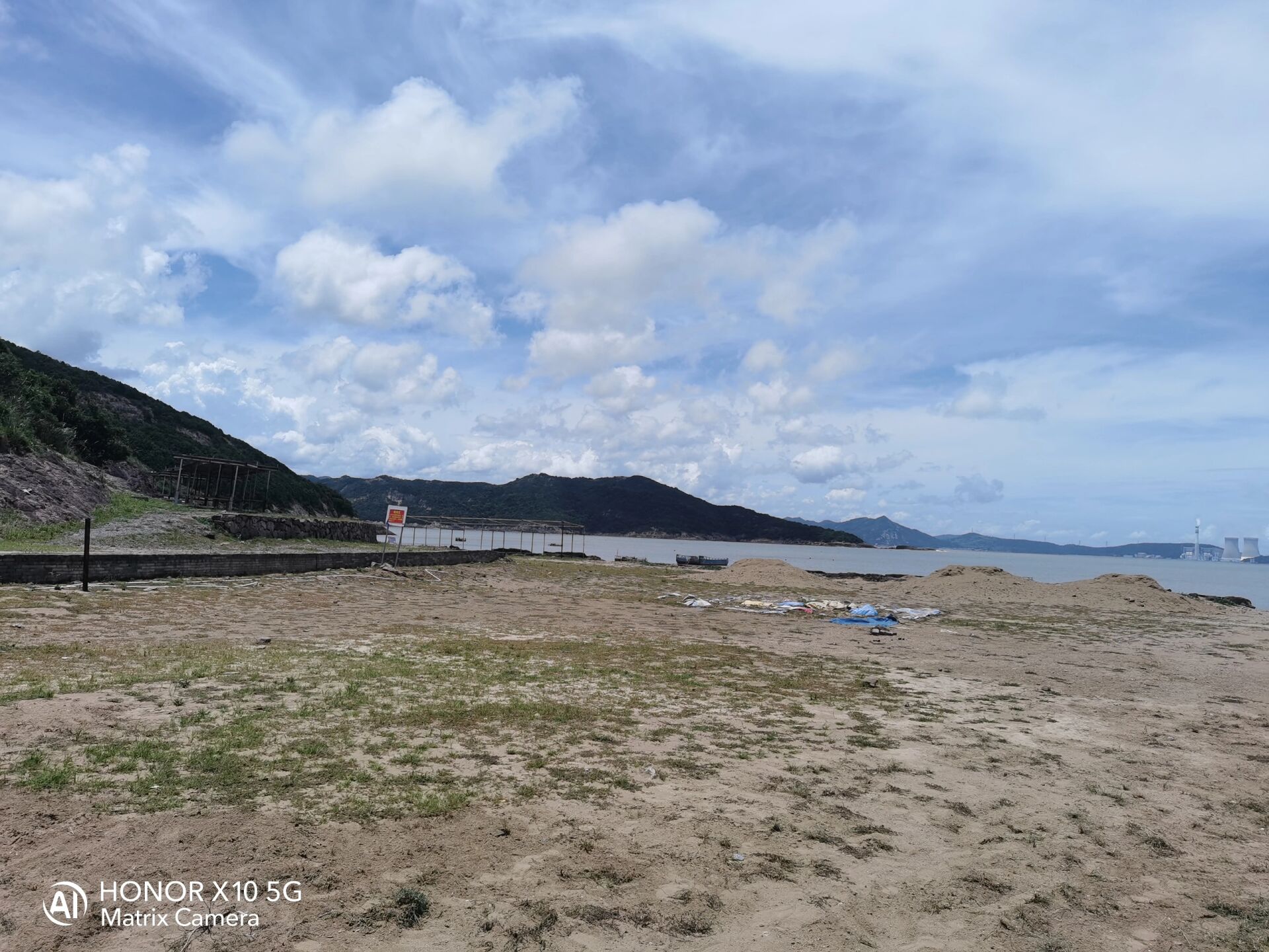 踩点台州三门牛尾塘沙滩