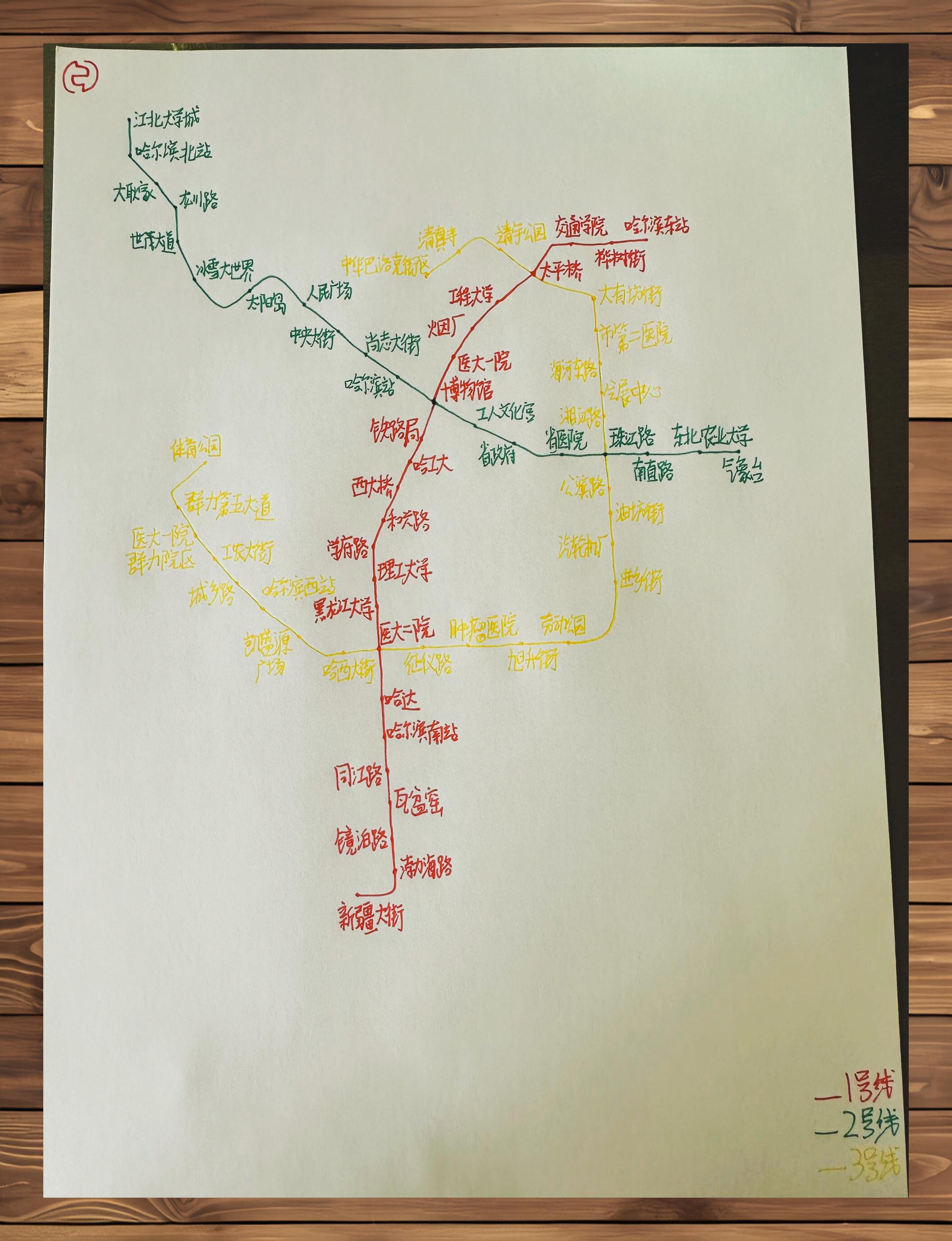 哈尔滨地铁票价图片