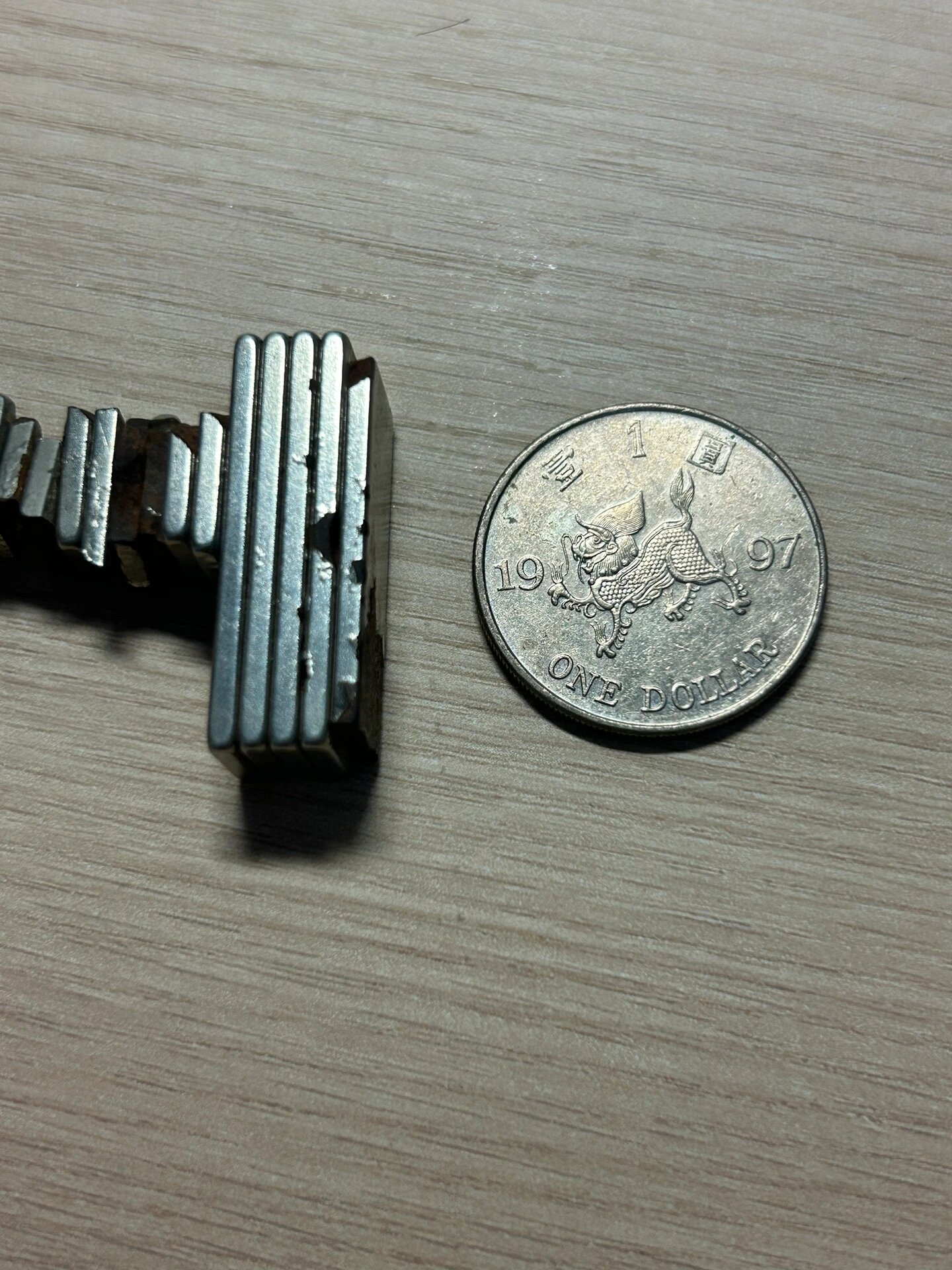 稀有的香港1993年1元硬币