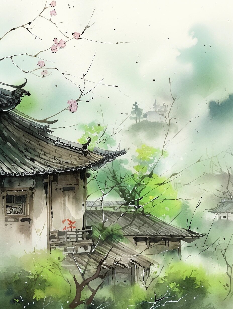 清平乐·村居(插图版