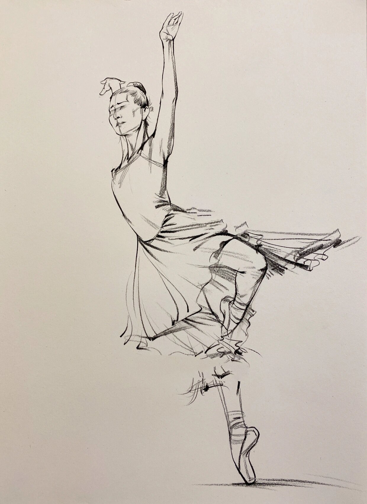 舞蹈人物动态速写7815系列九图