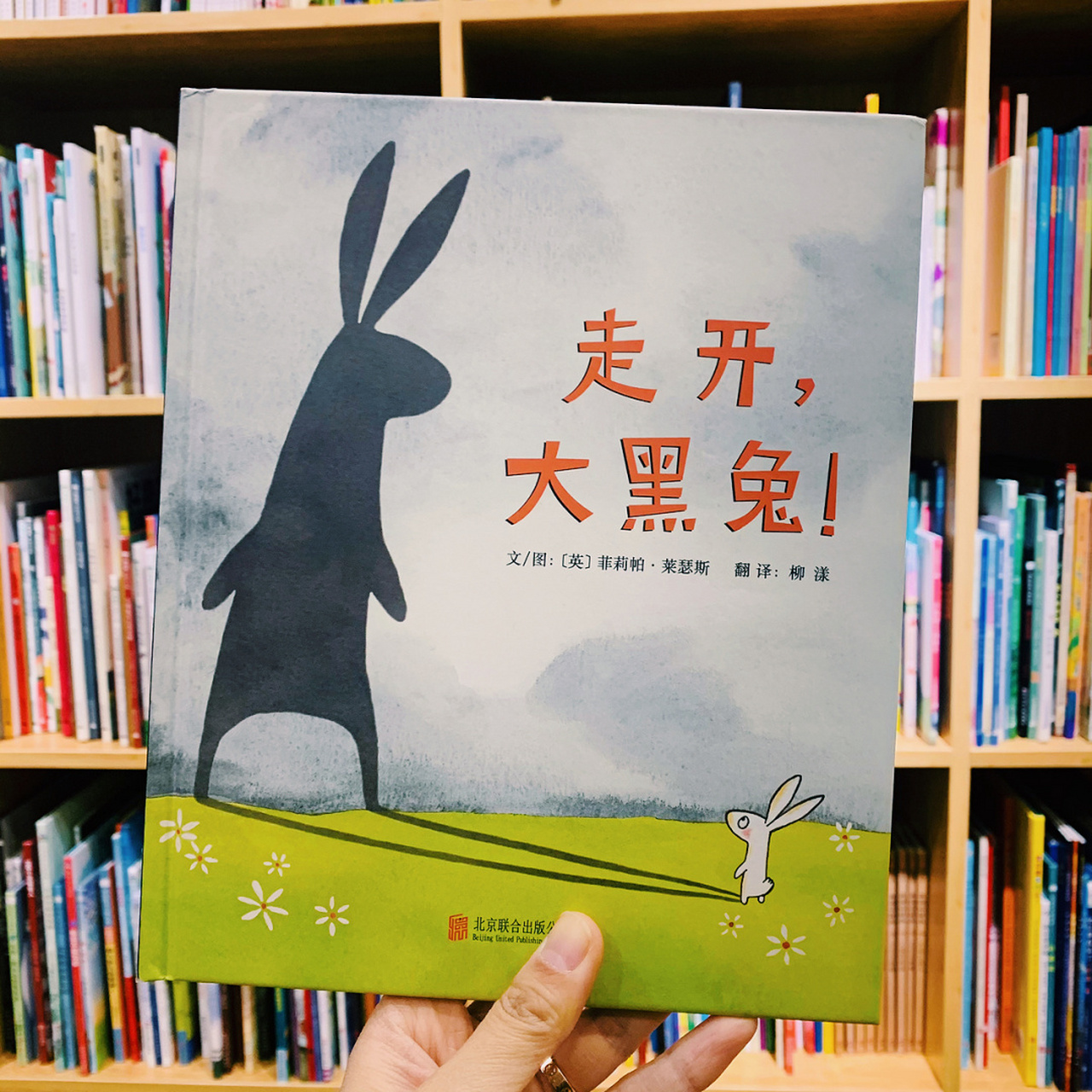 一本不起眼的绘本,没想到孩子们却非常爱它 《走开,大黑兔》 99适合