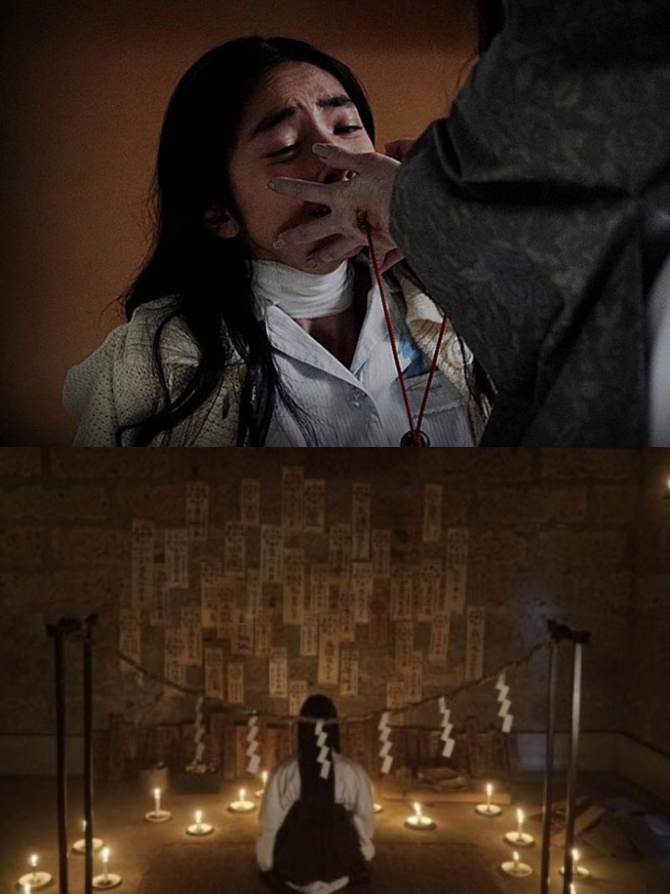 这个女鬼造型太惊悚 96《白井》 	 91 	 93电影讲述了连续出现