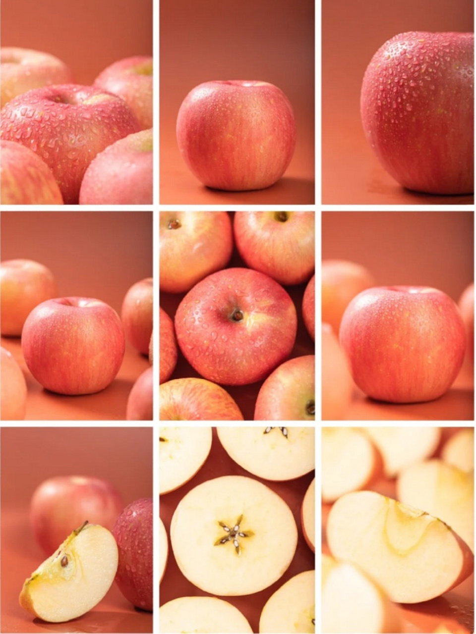 苹果的味道鲜美,既可以生吃,也可以加工成果汁,果酱等食品