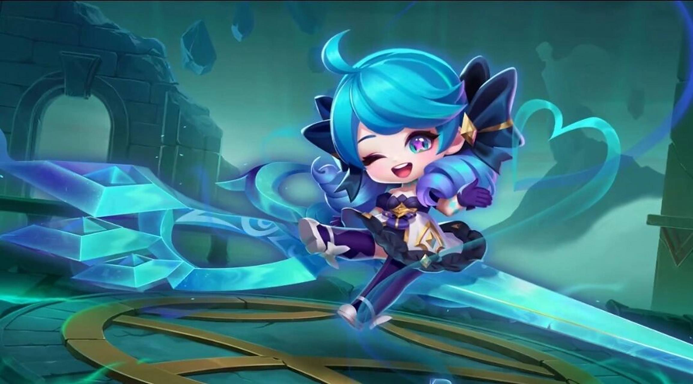 便宜入手攻略: 原皮格温加攻击特效十连抽即可获得,需要1000云石.