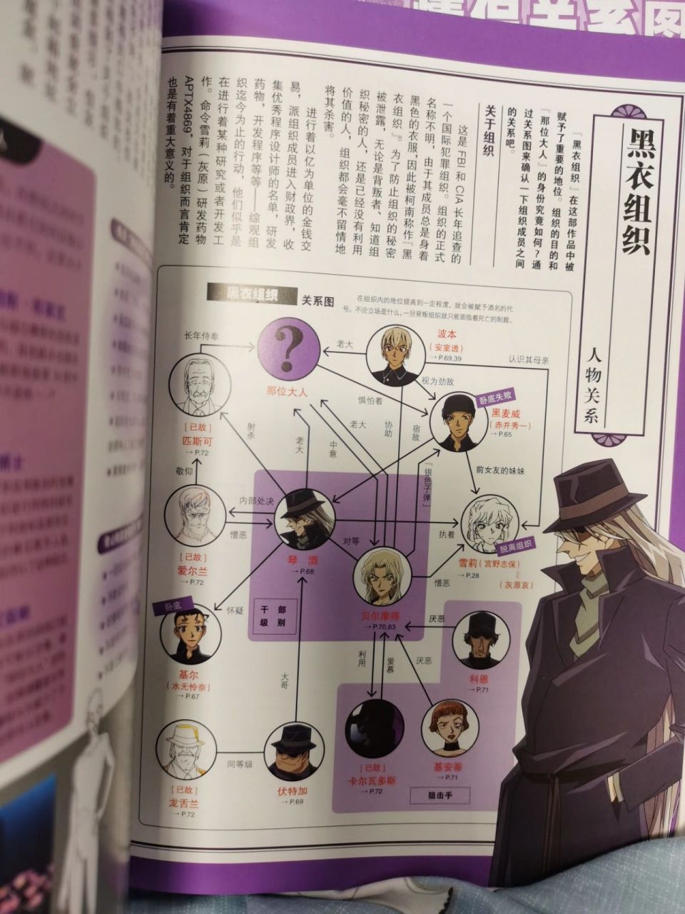 名侦探柯南 人物关系图整理