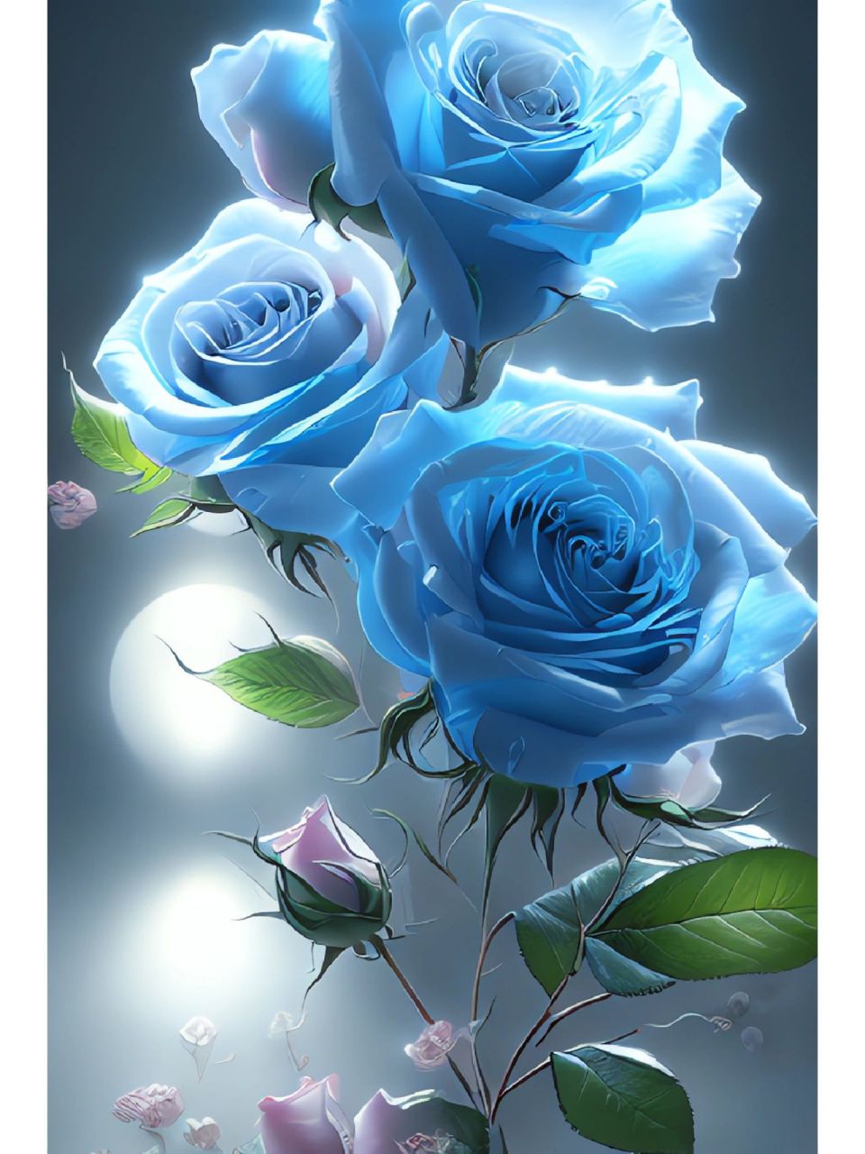 碎冰蓝玫瑰的花语是送给你的希望是星辰大海 碎冰蓝玫瑰的花语是送给